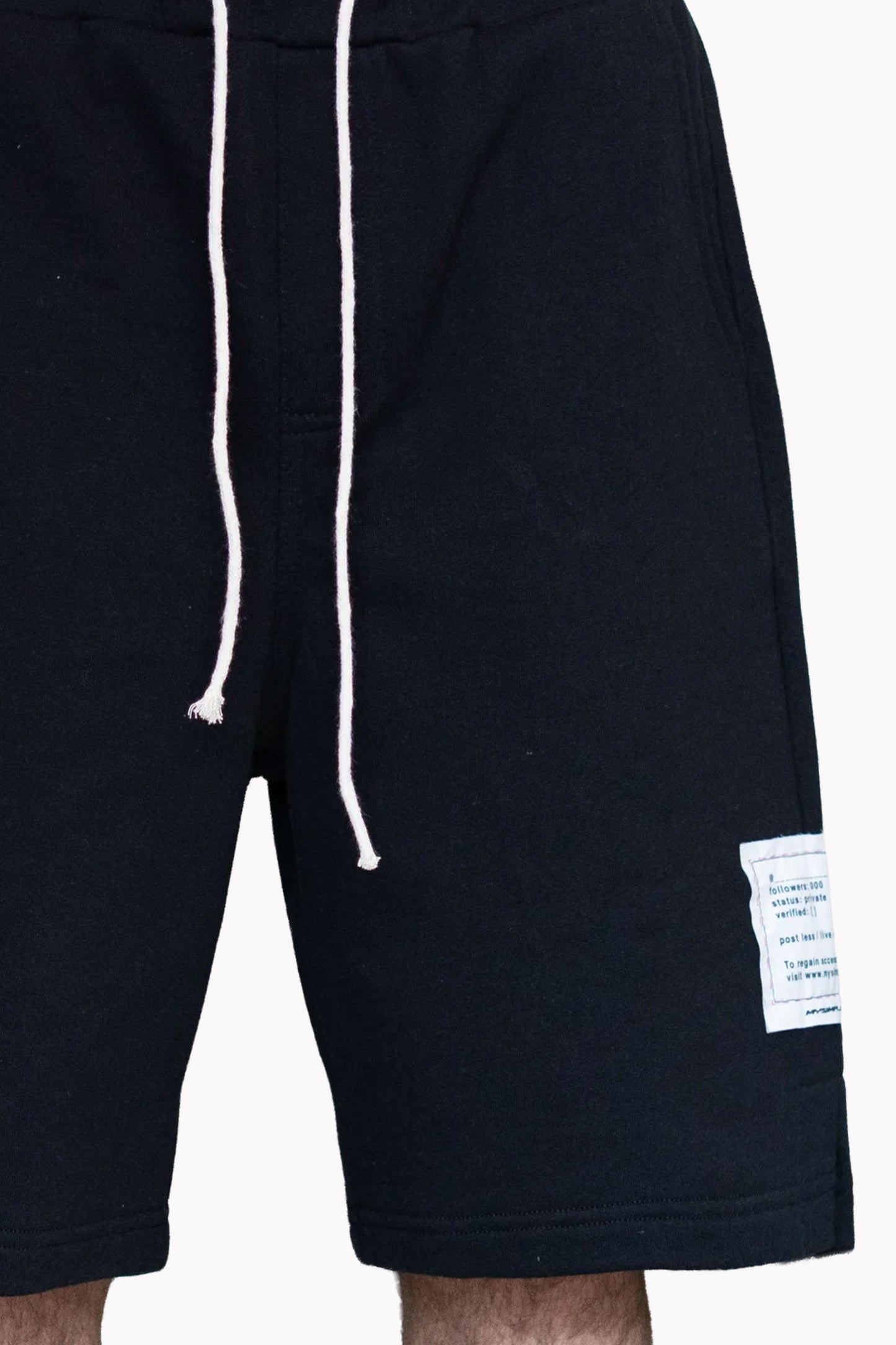 MYSIMPLICATED® Black Bermuda