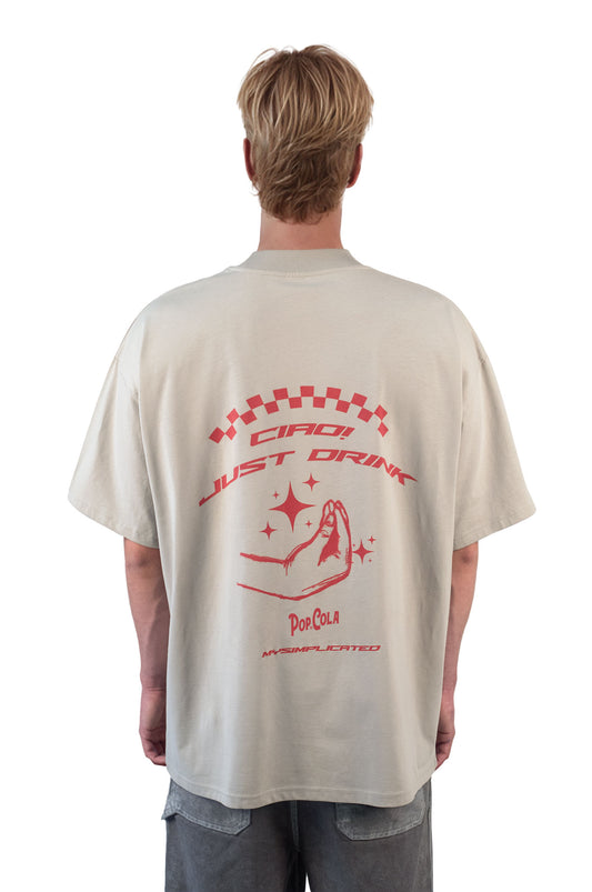 Pop Cola Ciao Oversized T-shirt - MYS