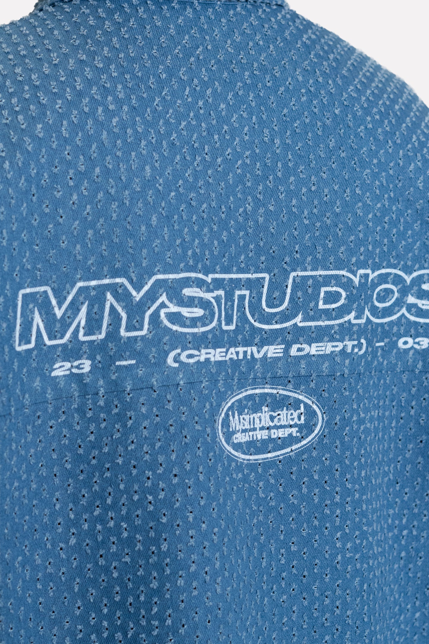 MYSIMPLICATED® Blue Collar Shirt