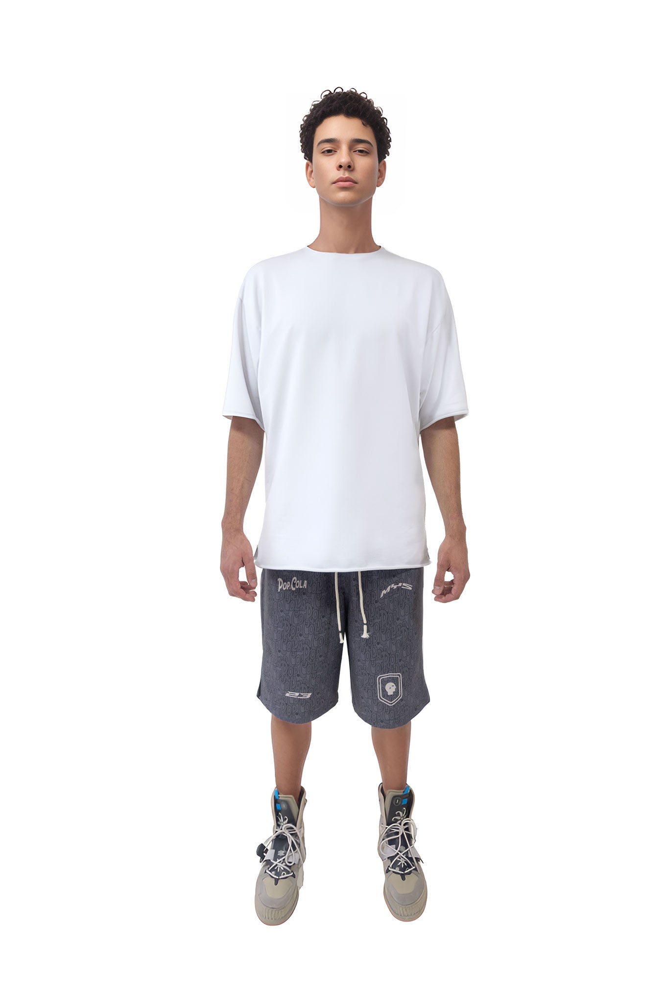 Pop Cola 23 Grey Bermuda