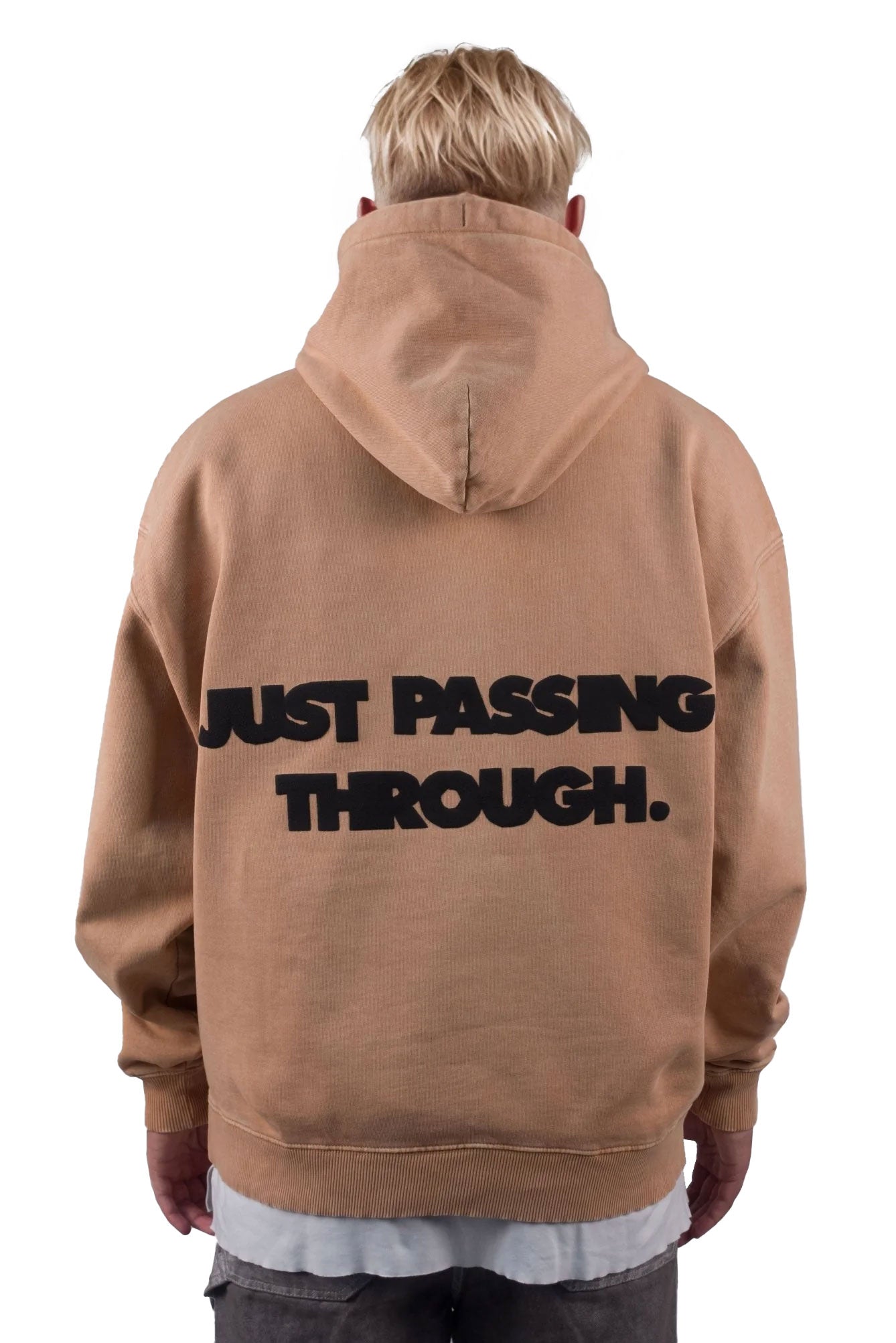 Oversized Vintage Hoodie Latte - MYS