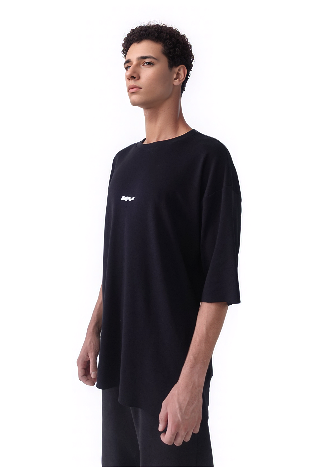 Pop Cola Vandal Muse Black Oversized T-shirt