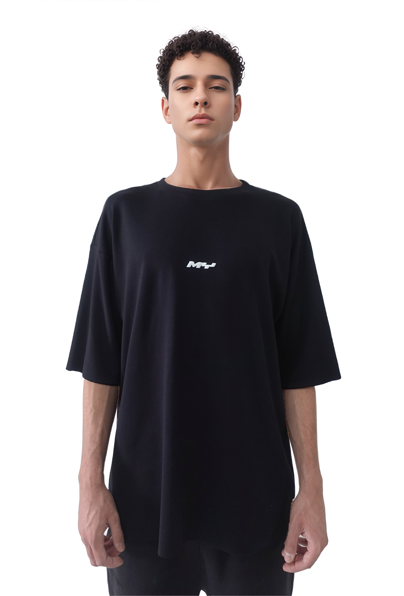 Pop Cola Vandal Muse Black Oversized T-shirt