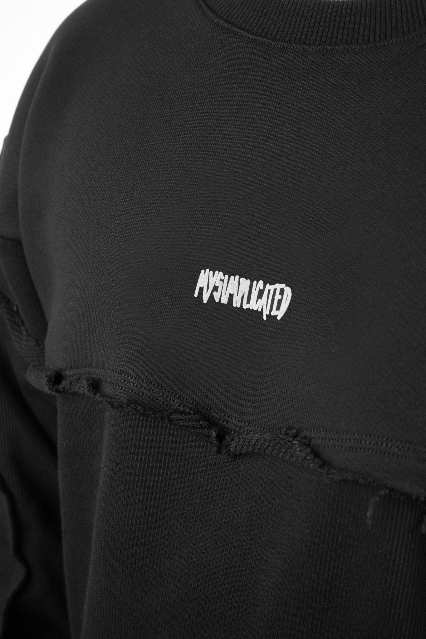 Abyss Frayed Crewneck - MYS