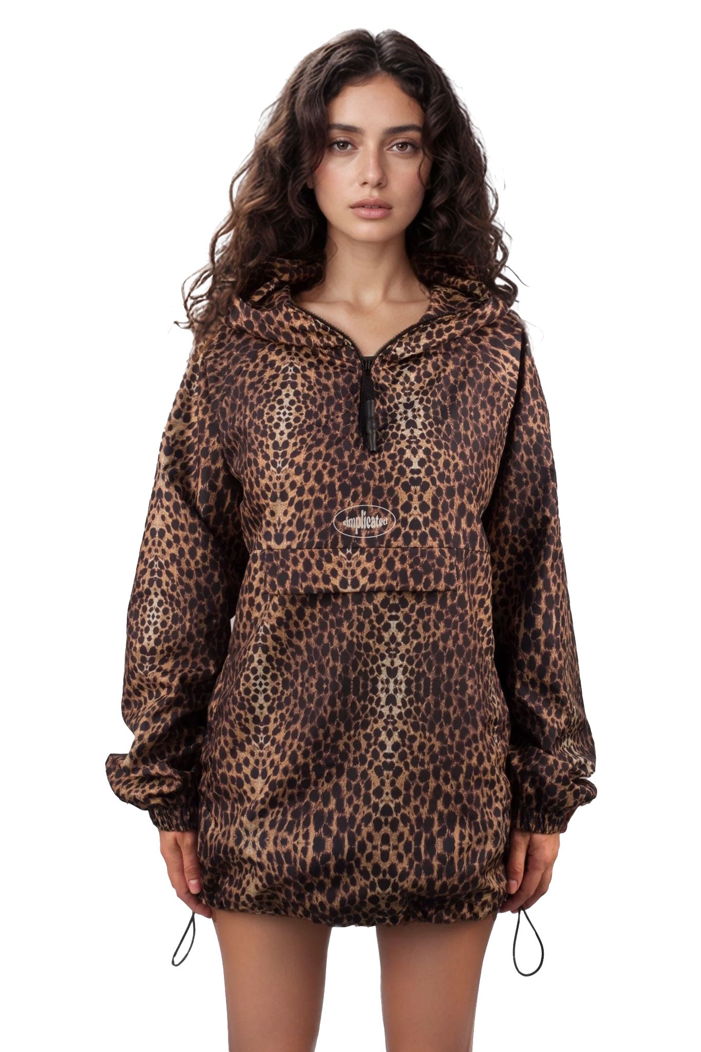 Animal Print Windbreaker - MYS