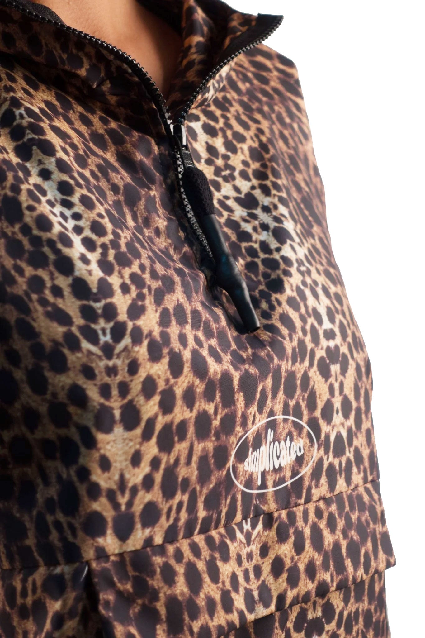 Animal Print Windbreaker - MYS
