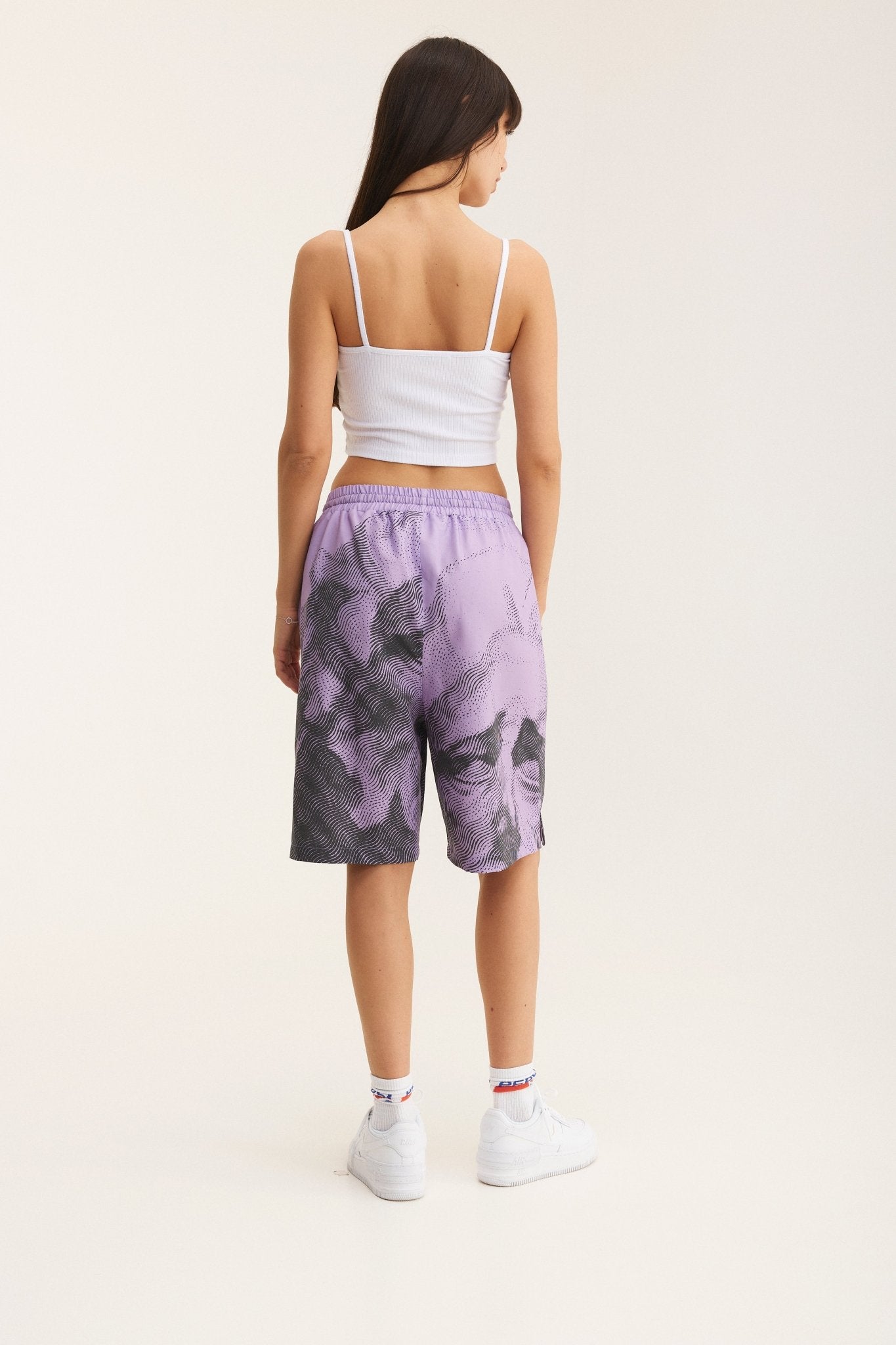 Bermuda Shorts Mauve (recycled fabric) - MYS