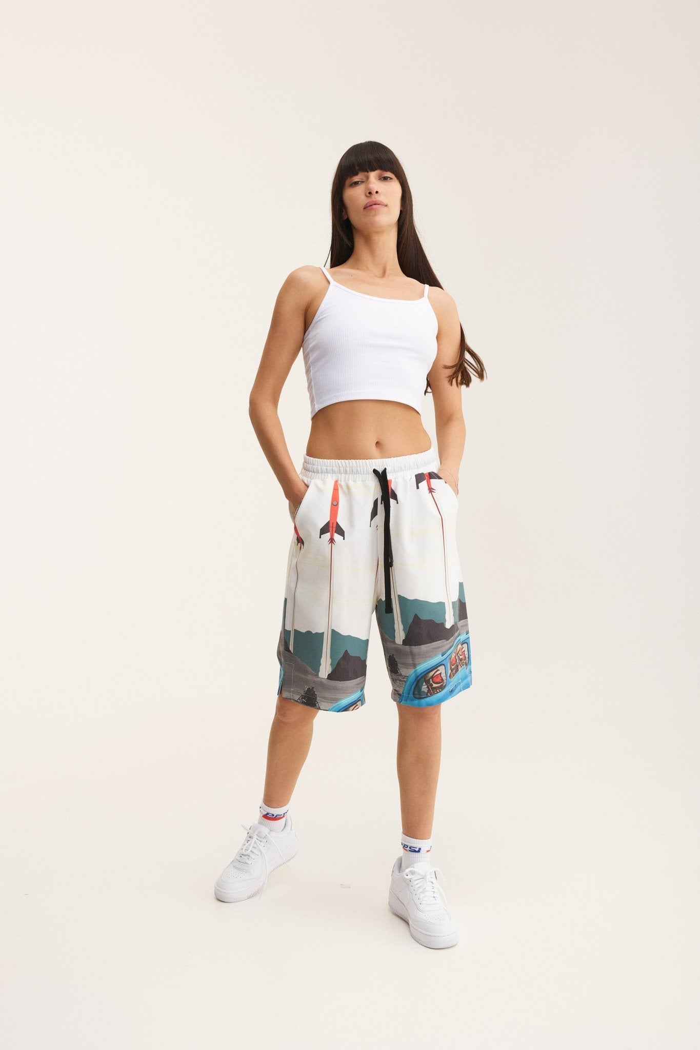Bermuda Shorts Rockets (recycled fabric) - MYS