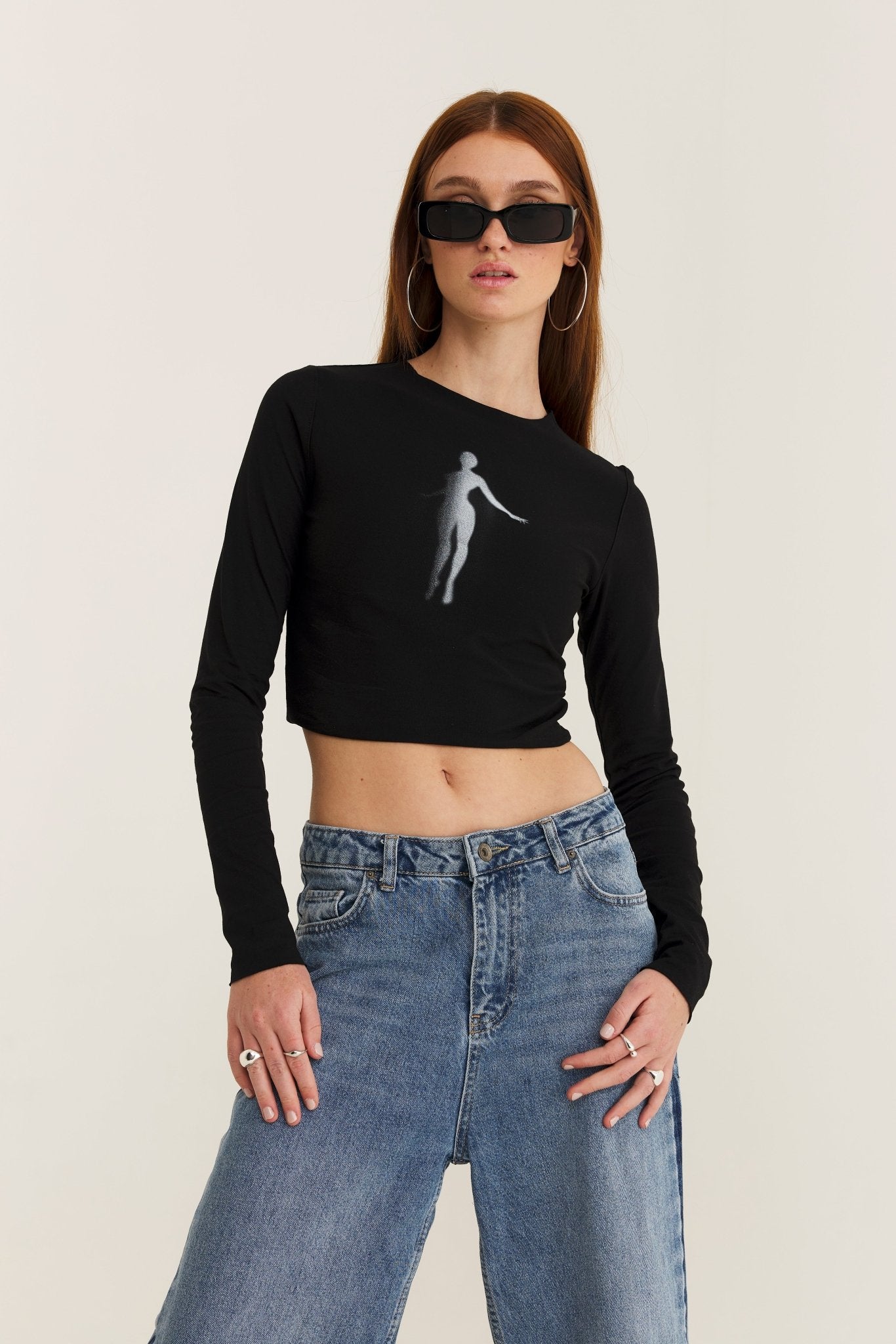 Black Cotton Top Spirit - MYS