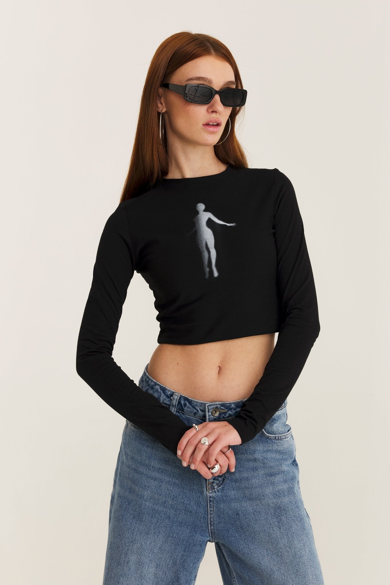 Black Cotton Top Spirit - MYS