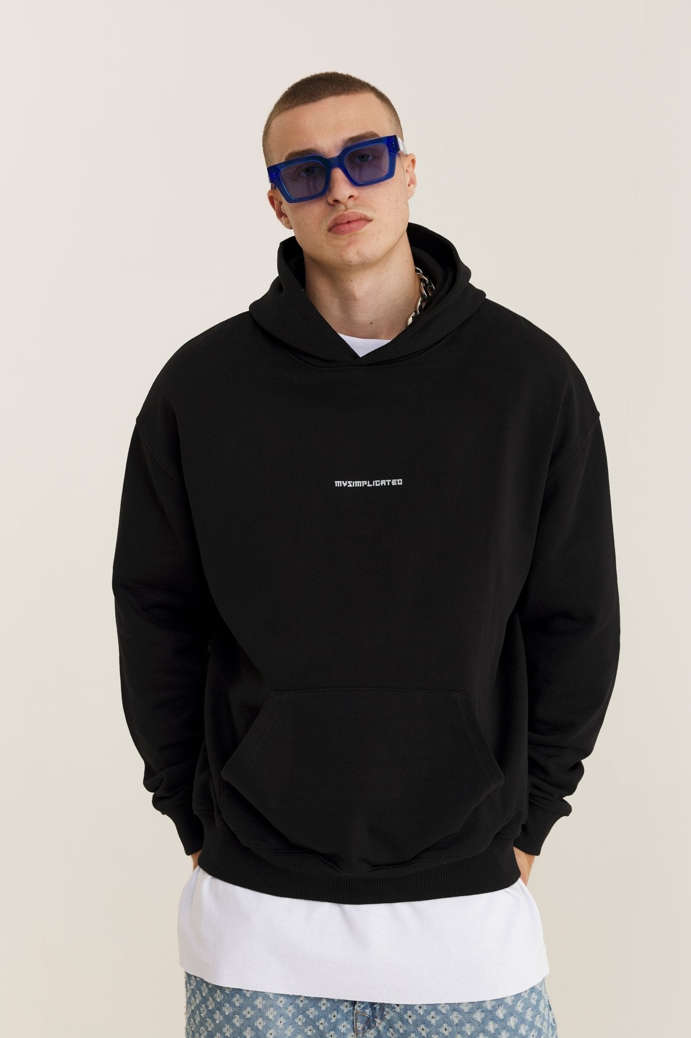Black Hoodie Social Addict - MYS