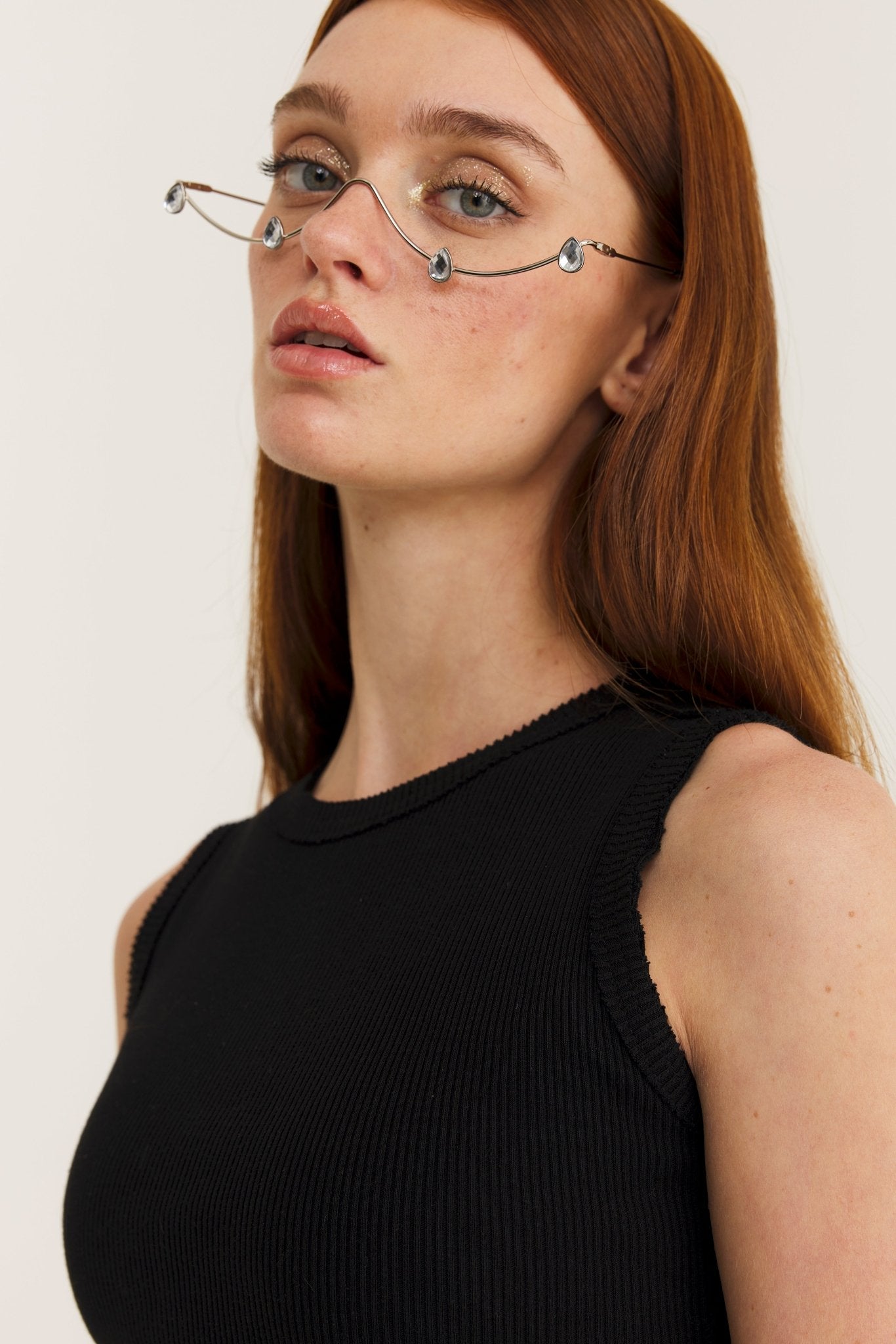Black Rib Raw Dress - MYS