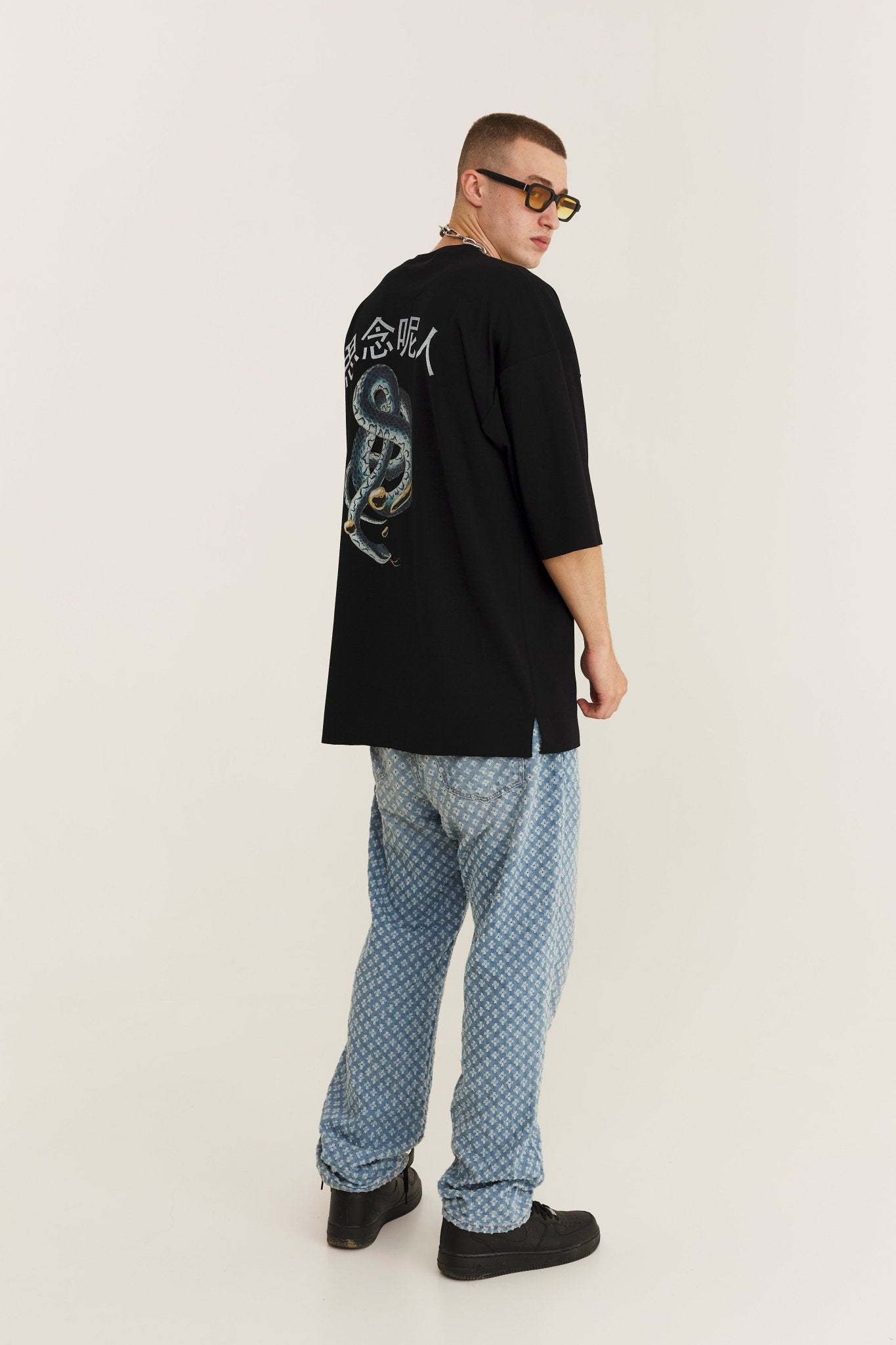 Black T-shirt Snake - MYS