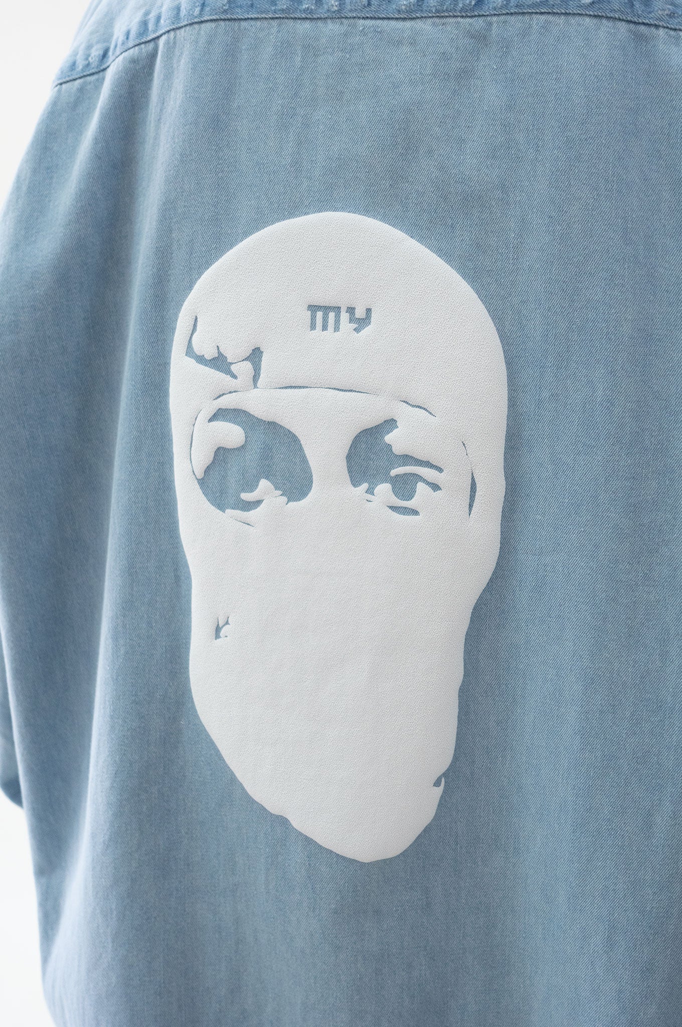 Denim MY Mask Long Sleeve Shirt - MYS