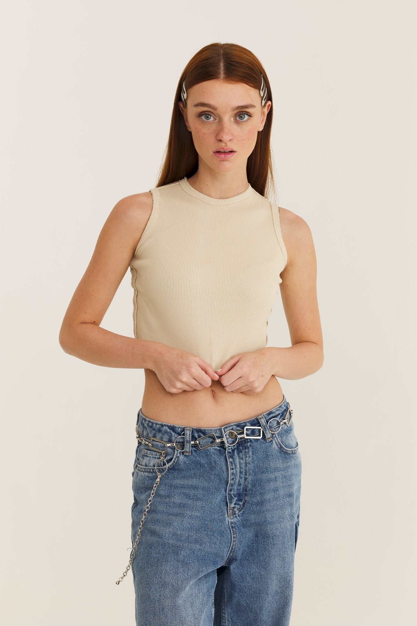 Dust Rib Cotton Top - MYS