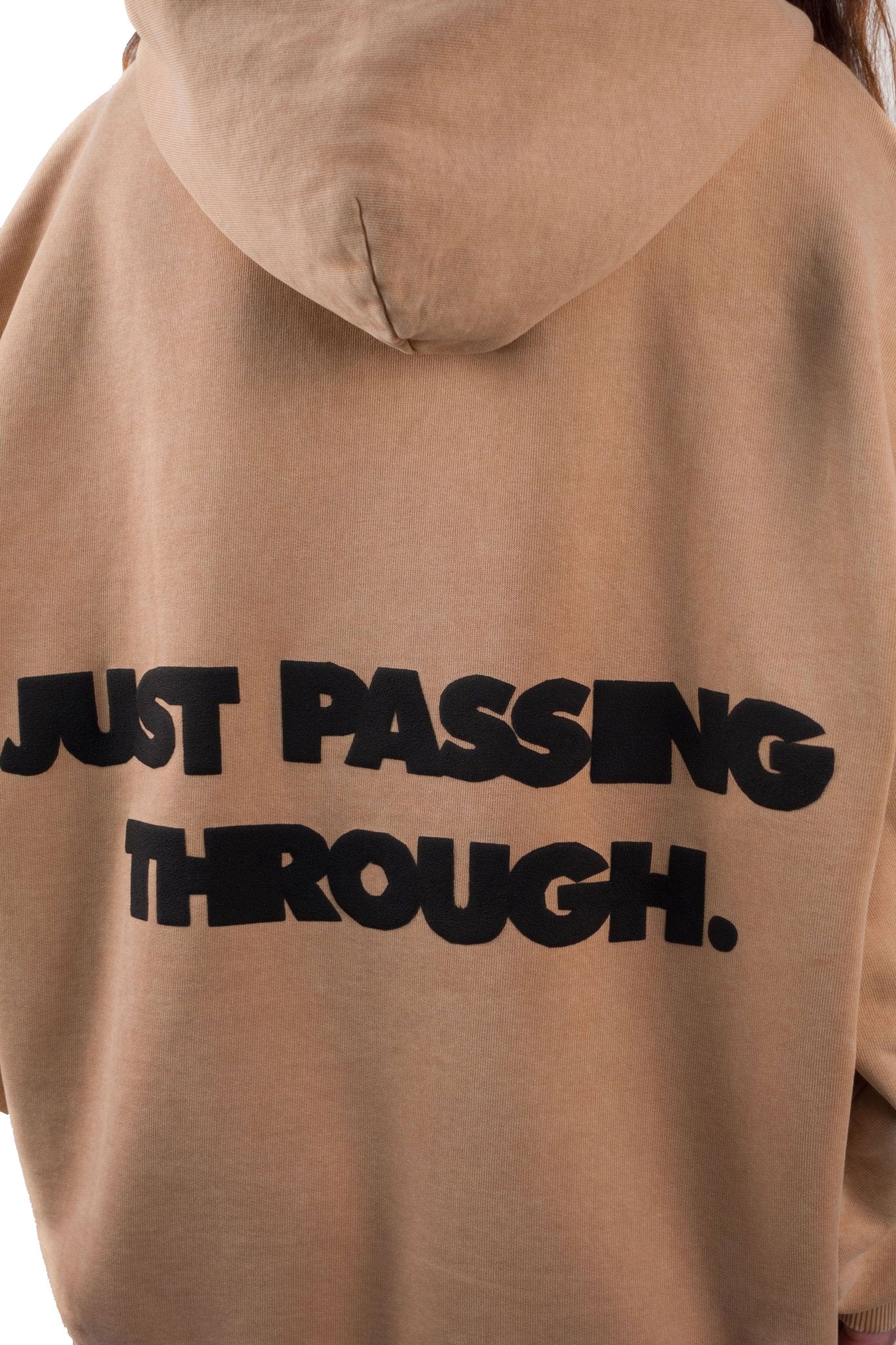 Oversized Vintage Hoodie Latte - MYS