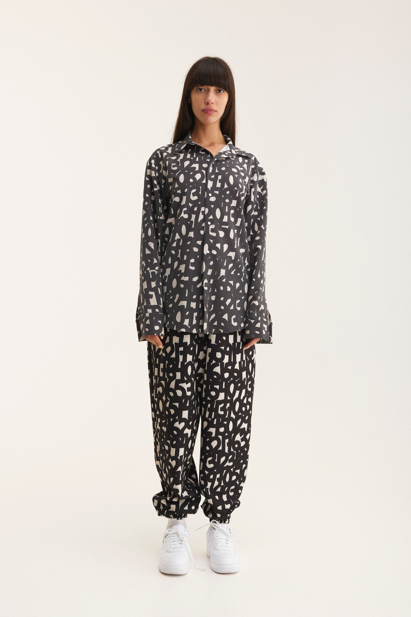 Long Sleeve Shirt & Pants Set Numbers (recycled fabric) - MYS