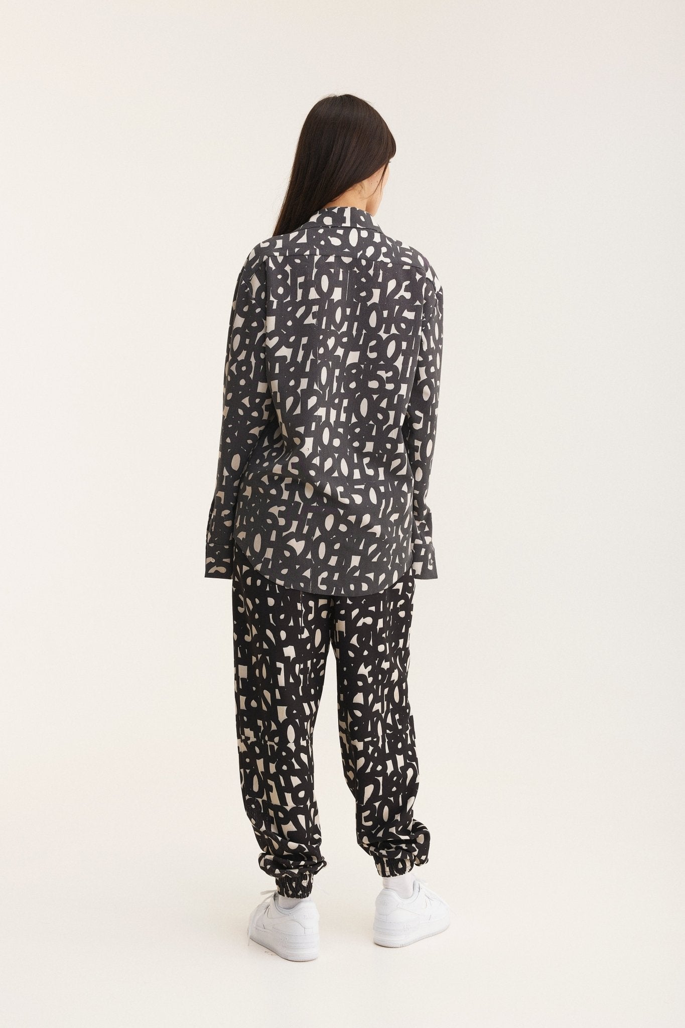 Long Sleeve Shirt & Pants Set Numbers (recycled fabric) - MYS