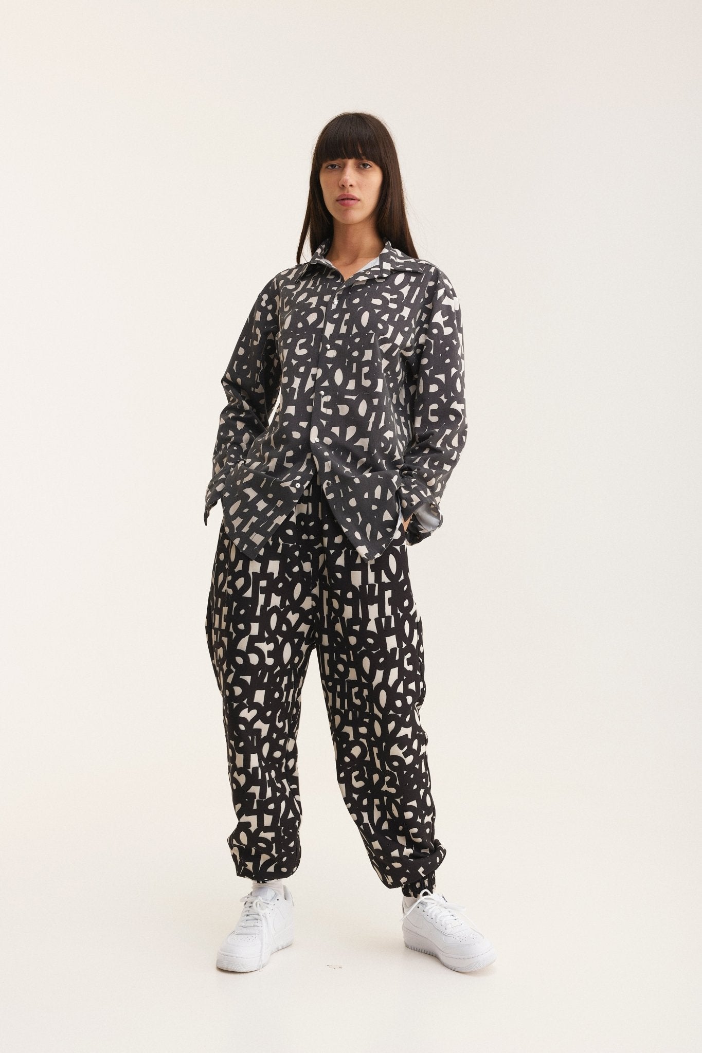 Long Sleeve Shirt & Pants Set Numbers (recycled fabric) - MYS