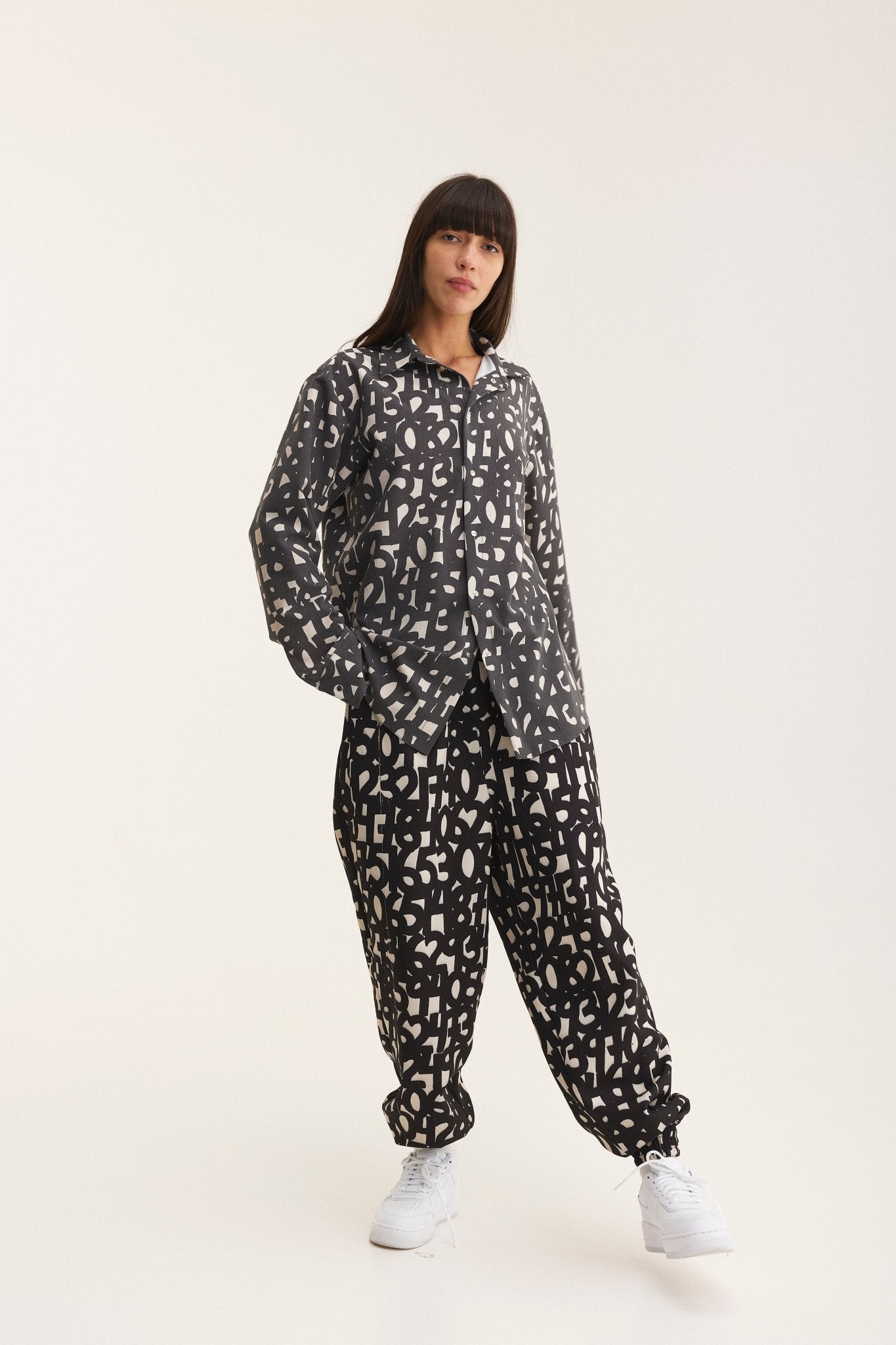 Long Sleeve Shirt & Pants Set Numbers (recycled fabric) - MYS