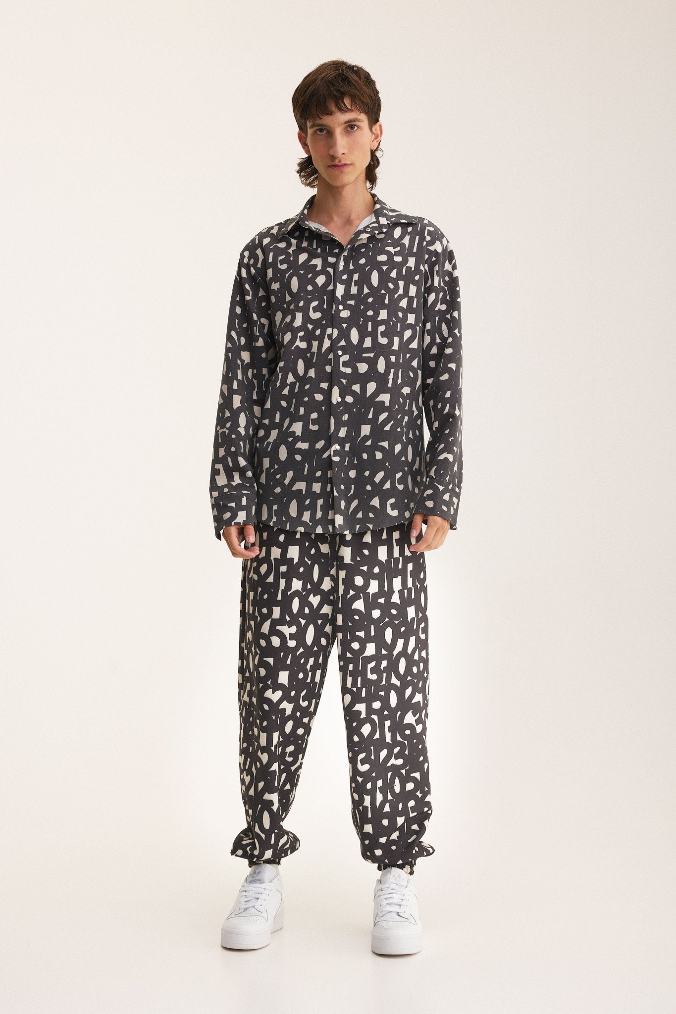 Long Sleeve Shirt & Pants Set Numbers (recycled fabric) - MYS