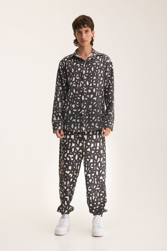 Long Sleeve Shirt & Pants Set Numbers (recycled fabric) - MYS