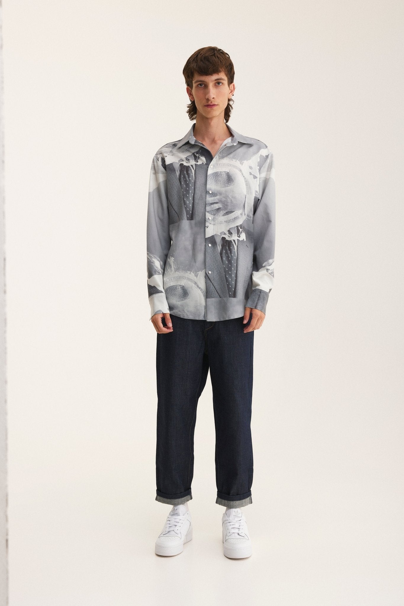 Long Sleeve Shirt Pie (recycled fabric) - MYS