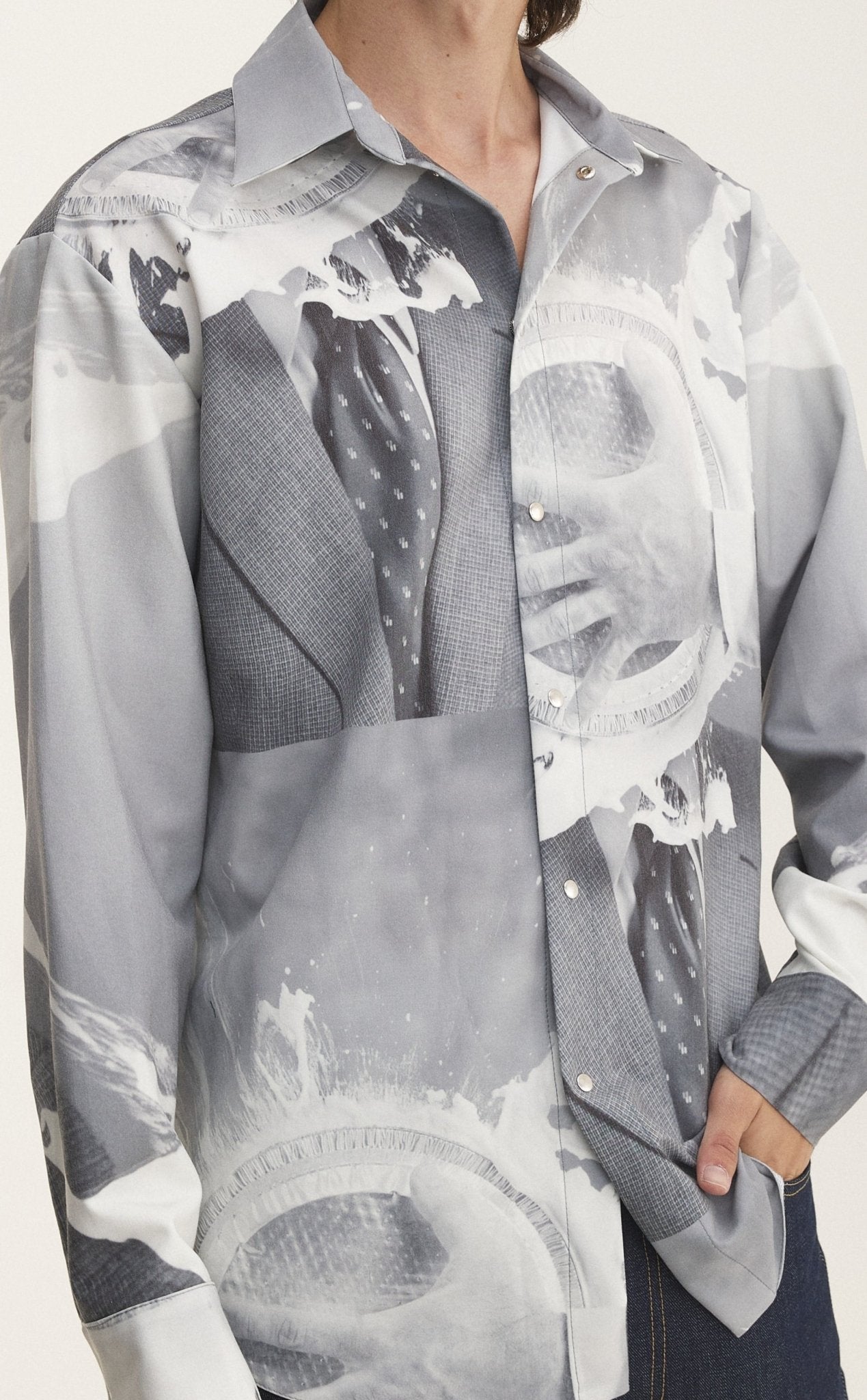 Long Sleeve Shirt Pie (recycled fabric) - MYS