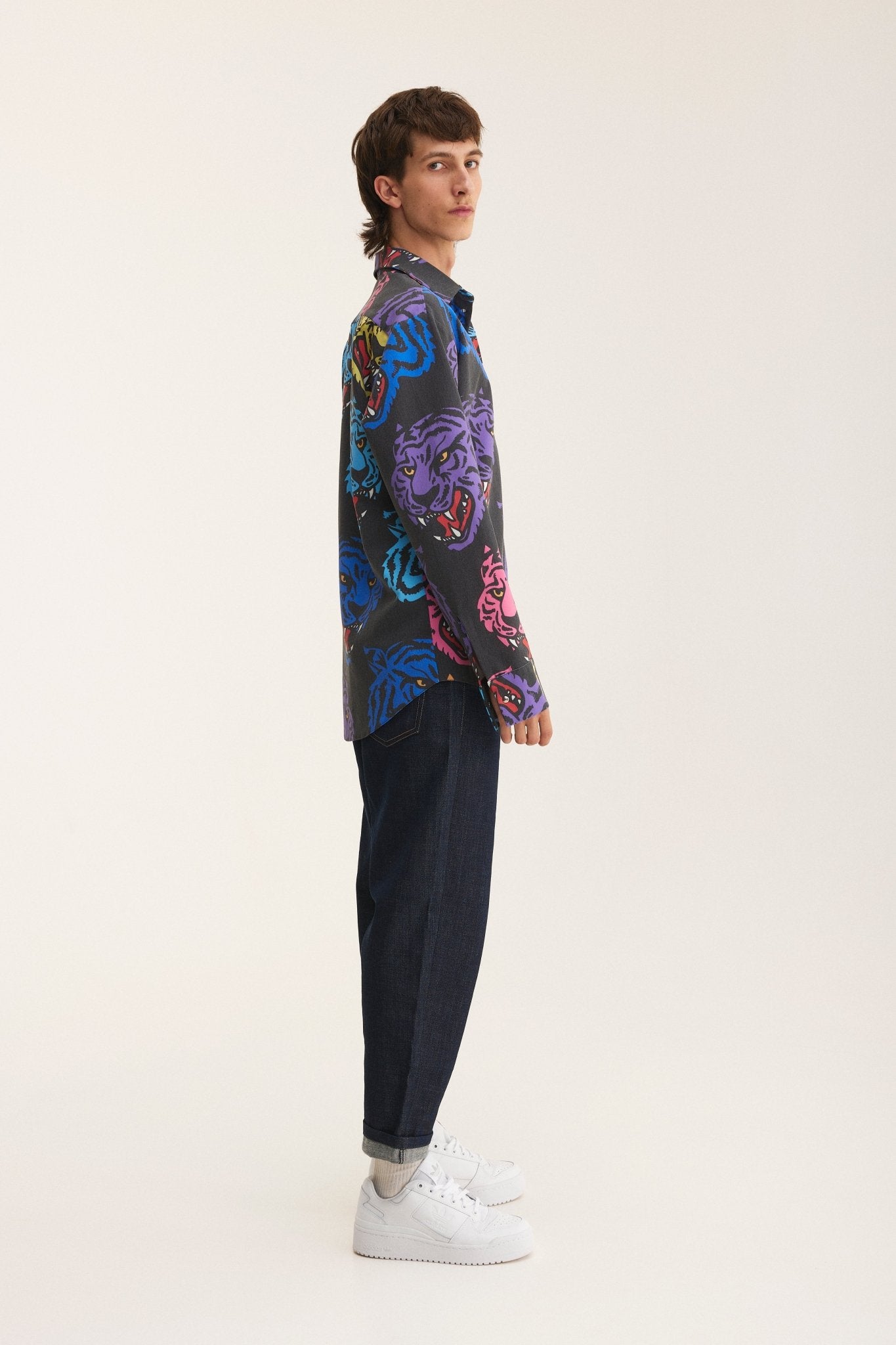 Long Sleeve Shirt Tigers (recycled fabric) - MYS