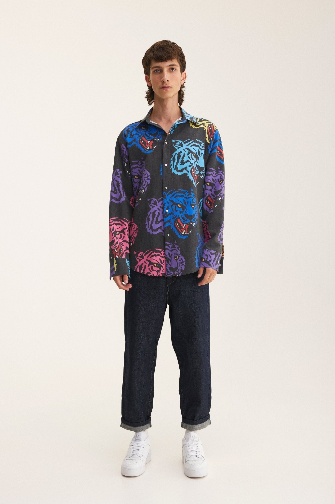 Long Sleeve Shirt Tigers (recycled fabric) - MYS