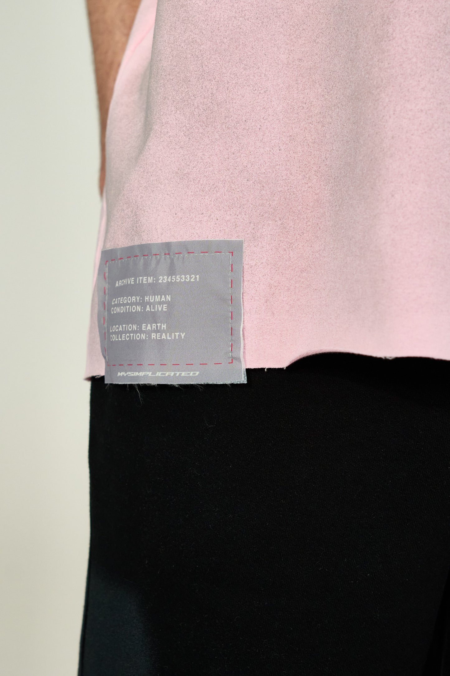 Rose Dust Oversized T-Shirt - MYS