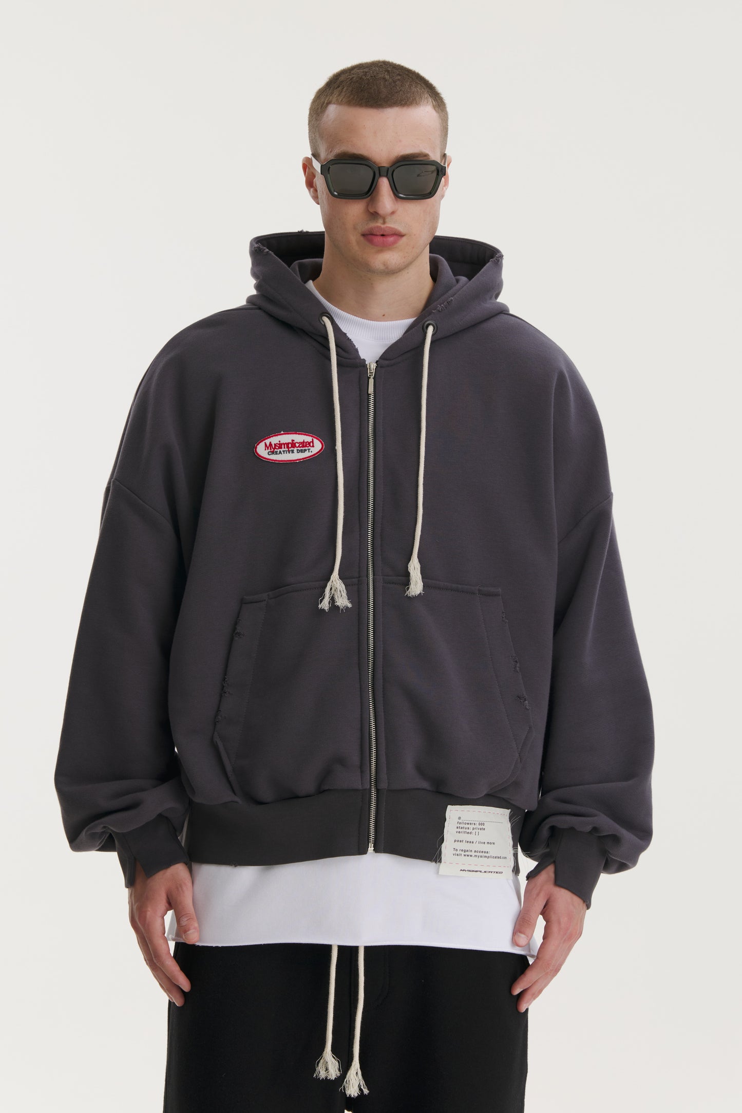 DEPT. GRAPHITE HOODIE