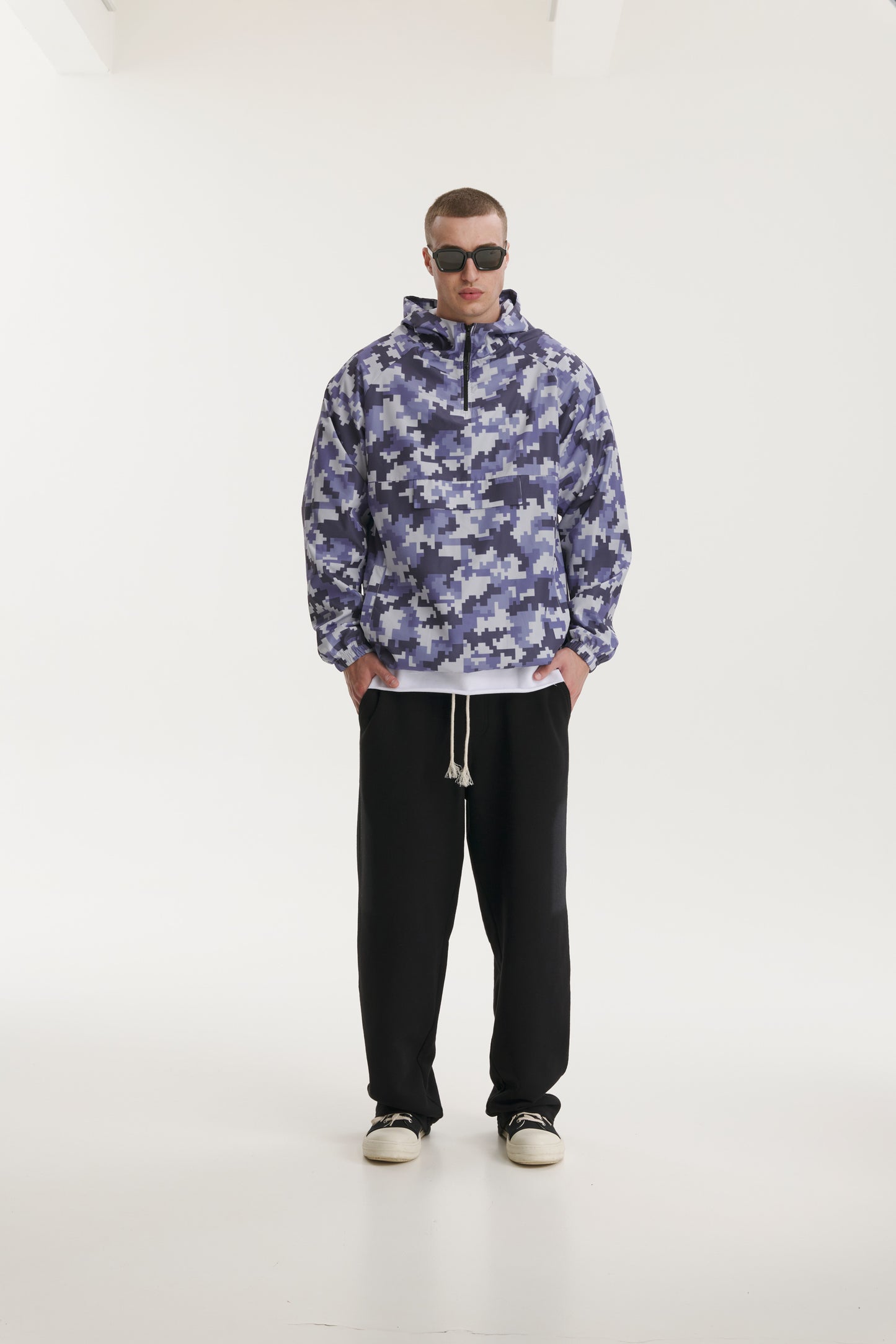 Pixel Camo Windbreaker