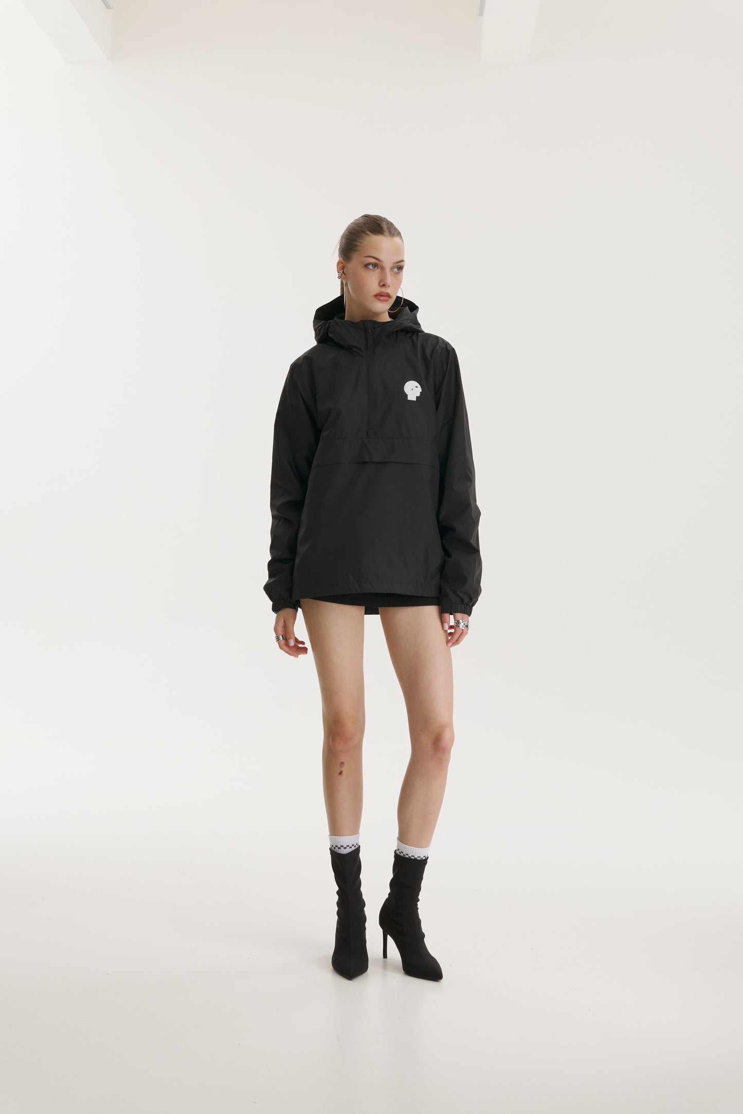 Pop Cola Black Windbreaker