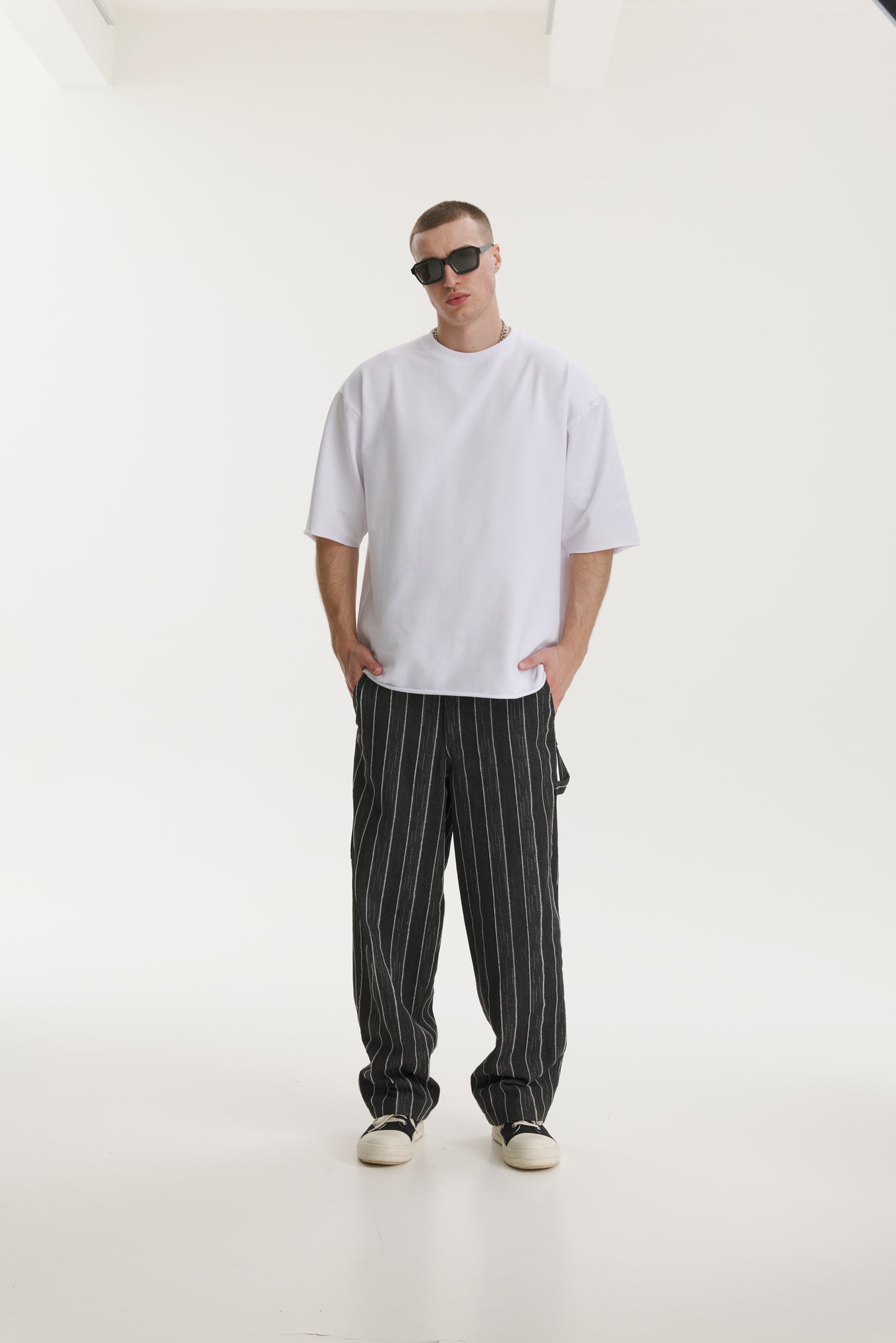 Broken Stripes Jeans