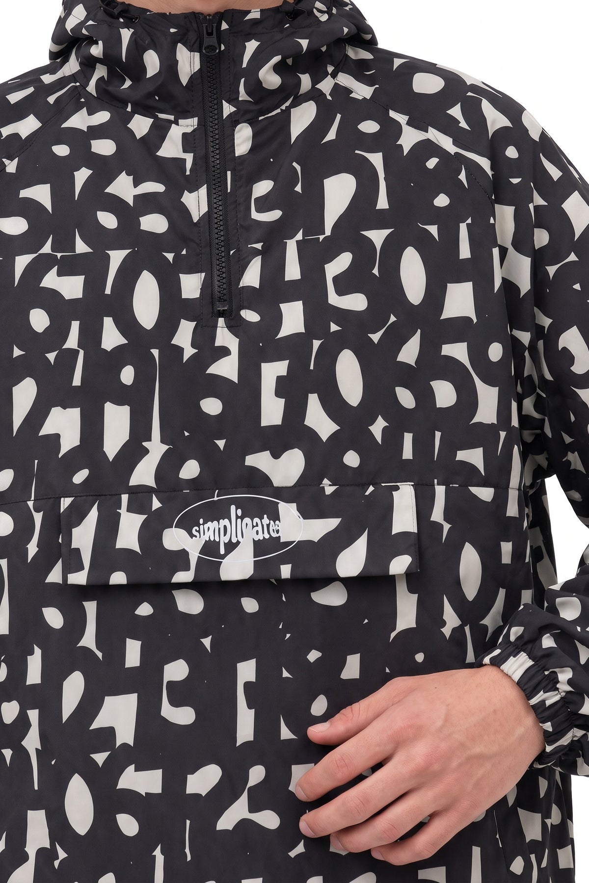 Numbers Windbreaker men – detail