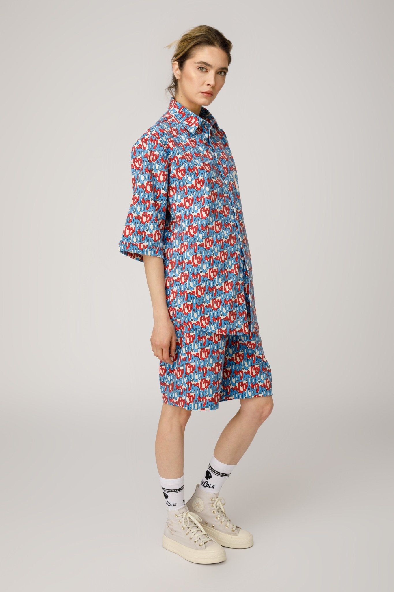 Pop Cola 330 Bermuda & Shirt Ribbed Fabric - MYS