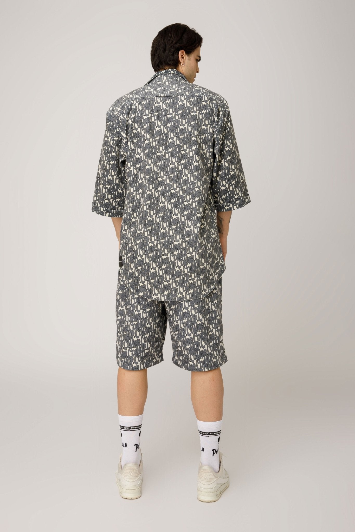 Pop Cola Classic Set Shirt & Bermuda Ribbed Fabric - MYS