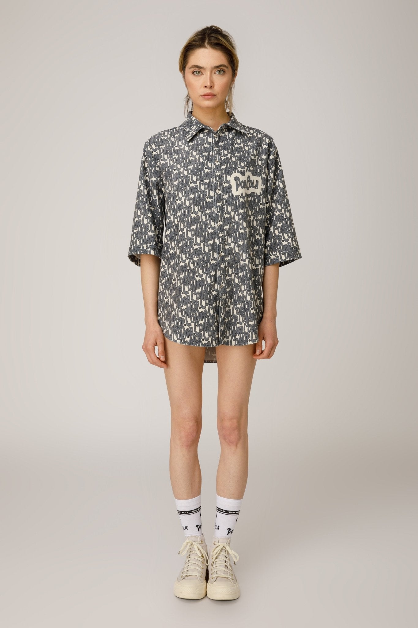 Pop Cola Classic Shirt Ribbed Fabric - MYS