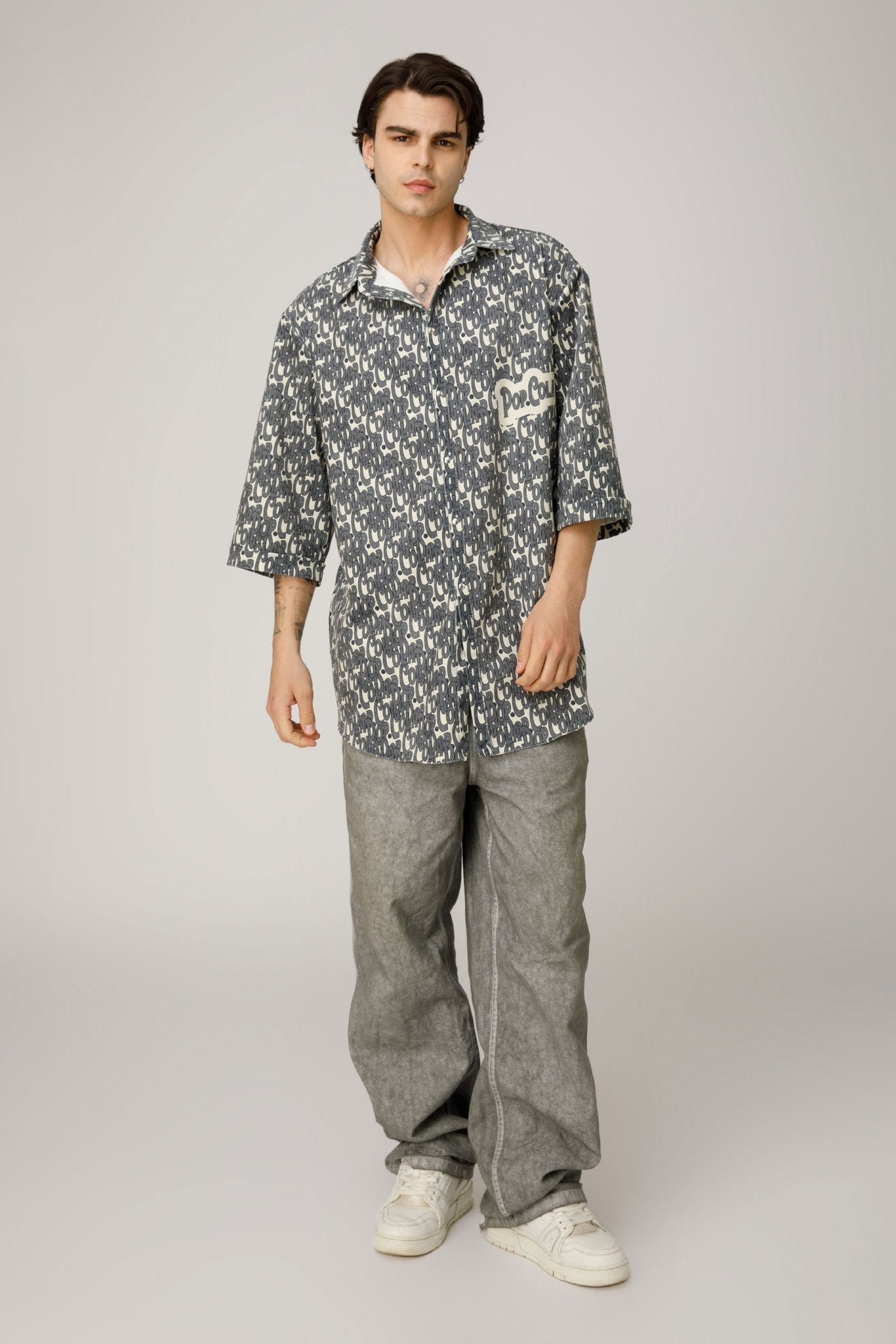 Pop Cola Classic Shirt Ribbed Fabric - MYS