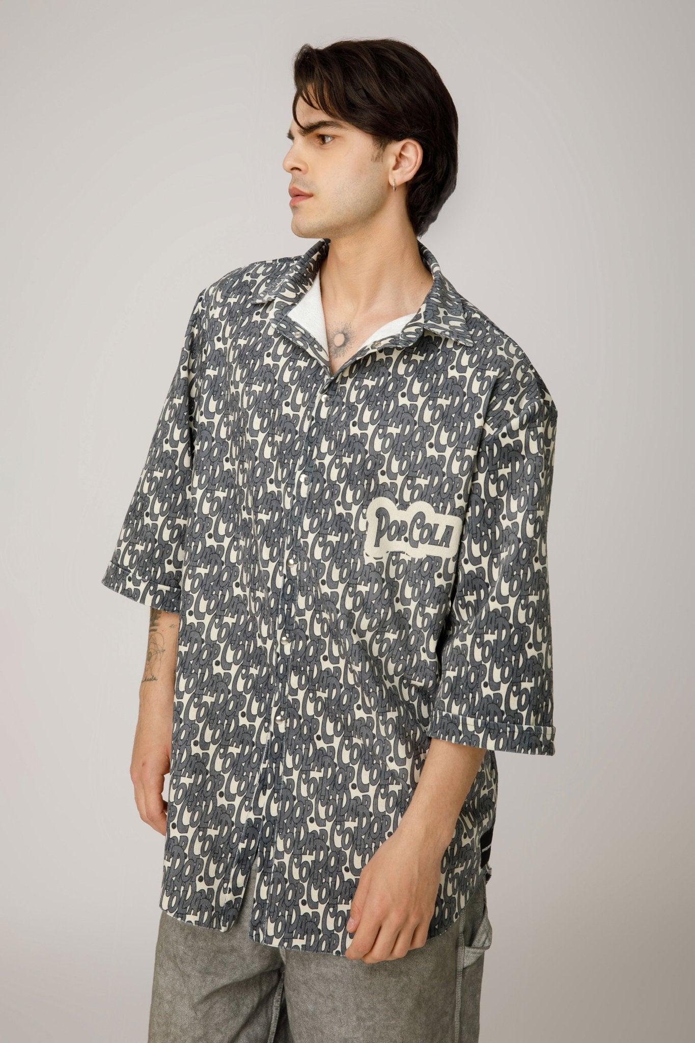 Pop Cola Classic Shirt Ribbed Fabric - MYS