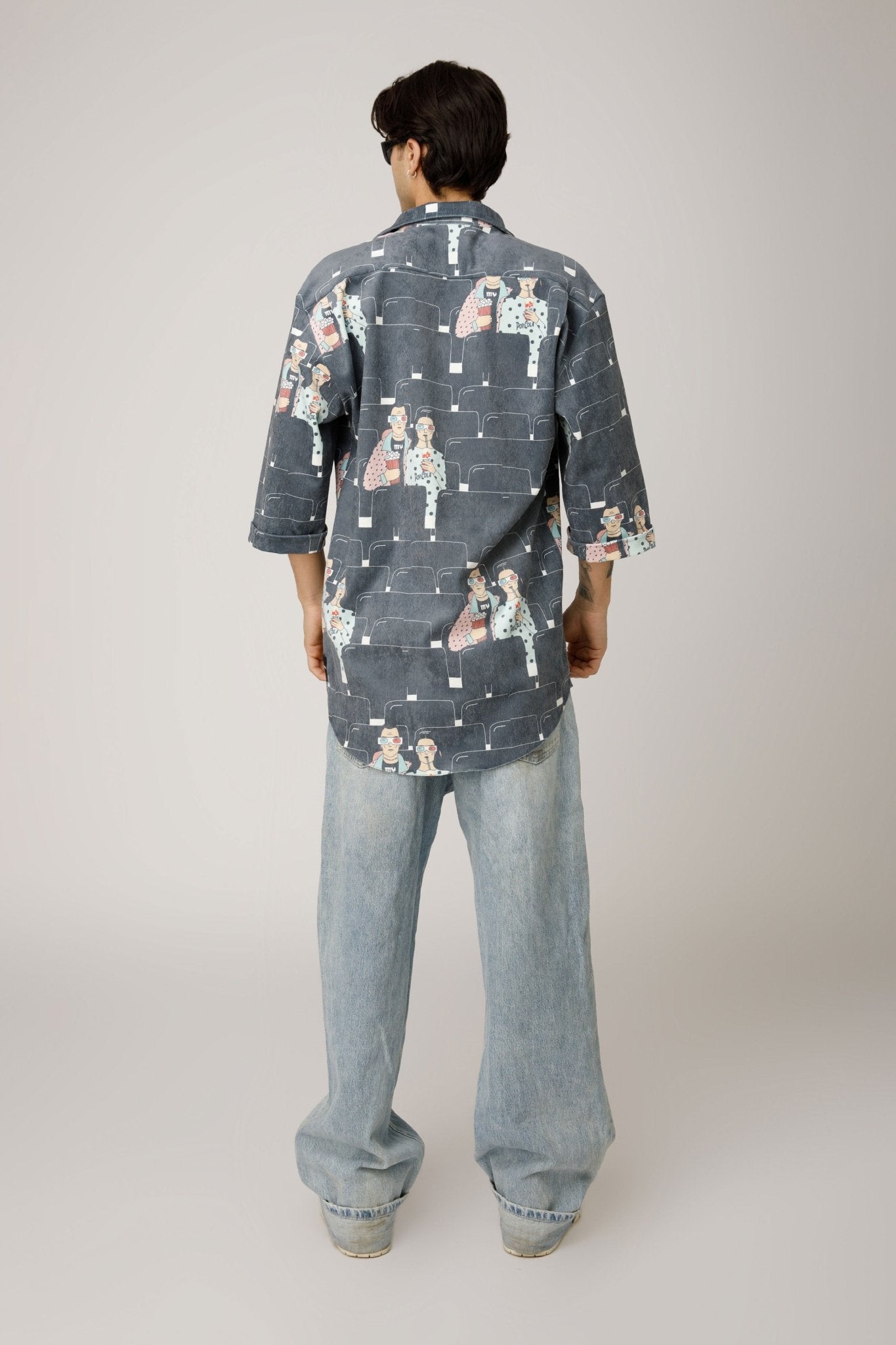 Pop Cola Mix Shirt Ribbed Fabric - MYS