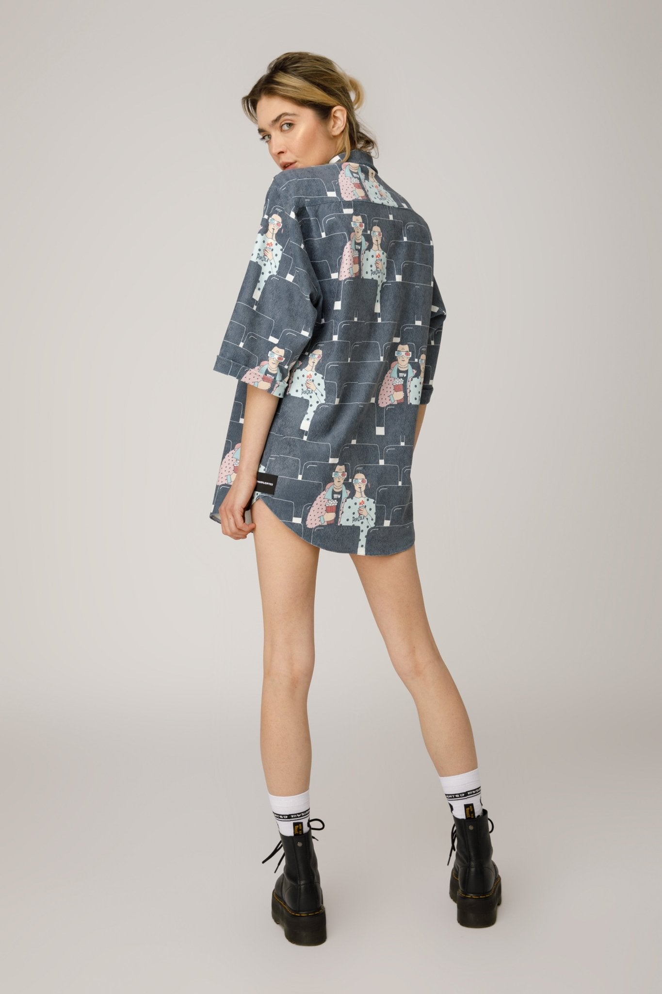 Pop Cola Mix Shirt Ribbed Fabric - MYS