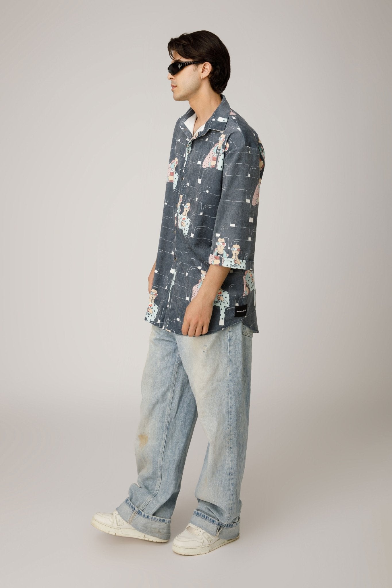 Pop Cola Mix Shirt Ribbed Fabric - MYS
