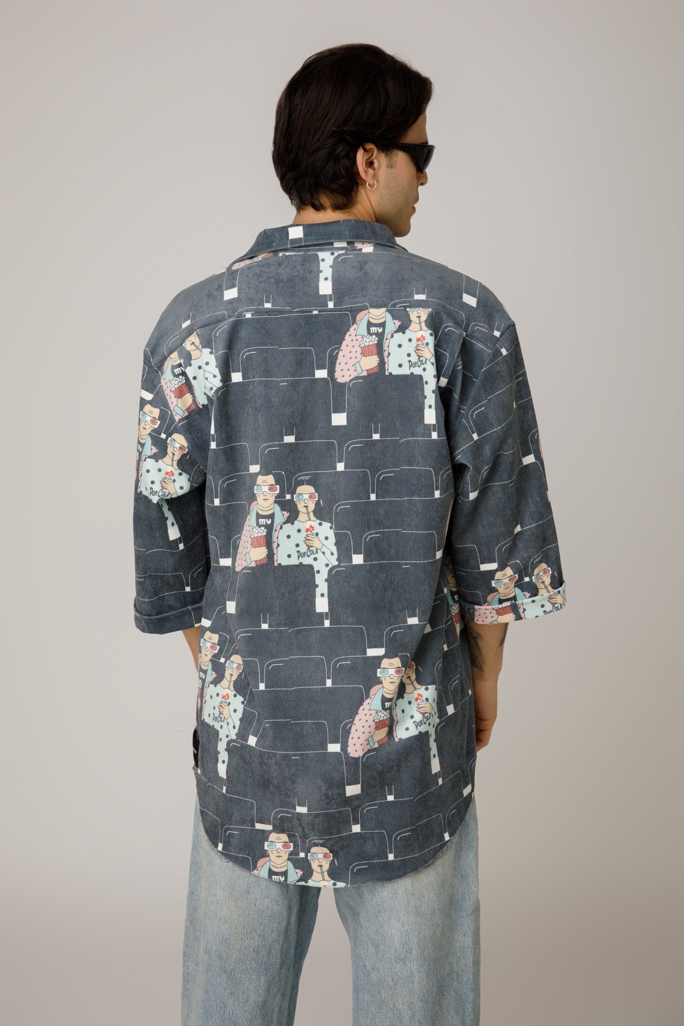 Pop Cola Mix Shirt Ribbed Fabric - MYS