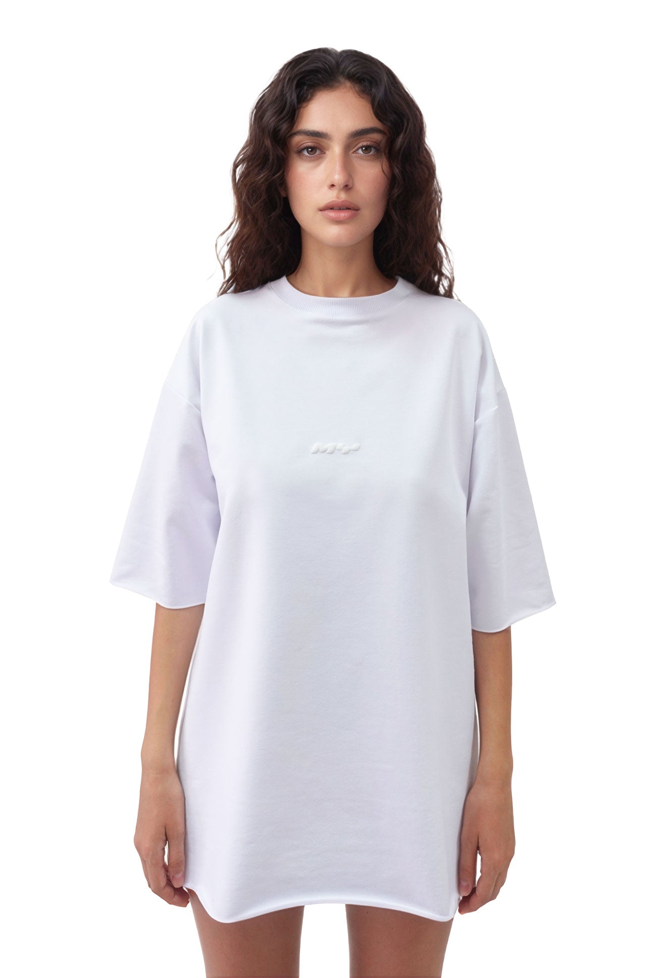 Pop Cola Vandal Muse White Oversized T-shirt - MYS