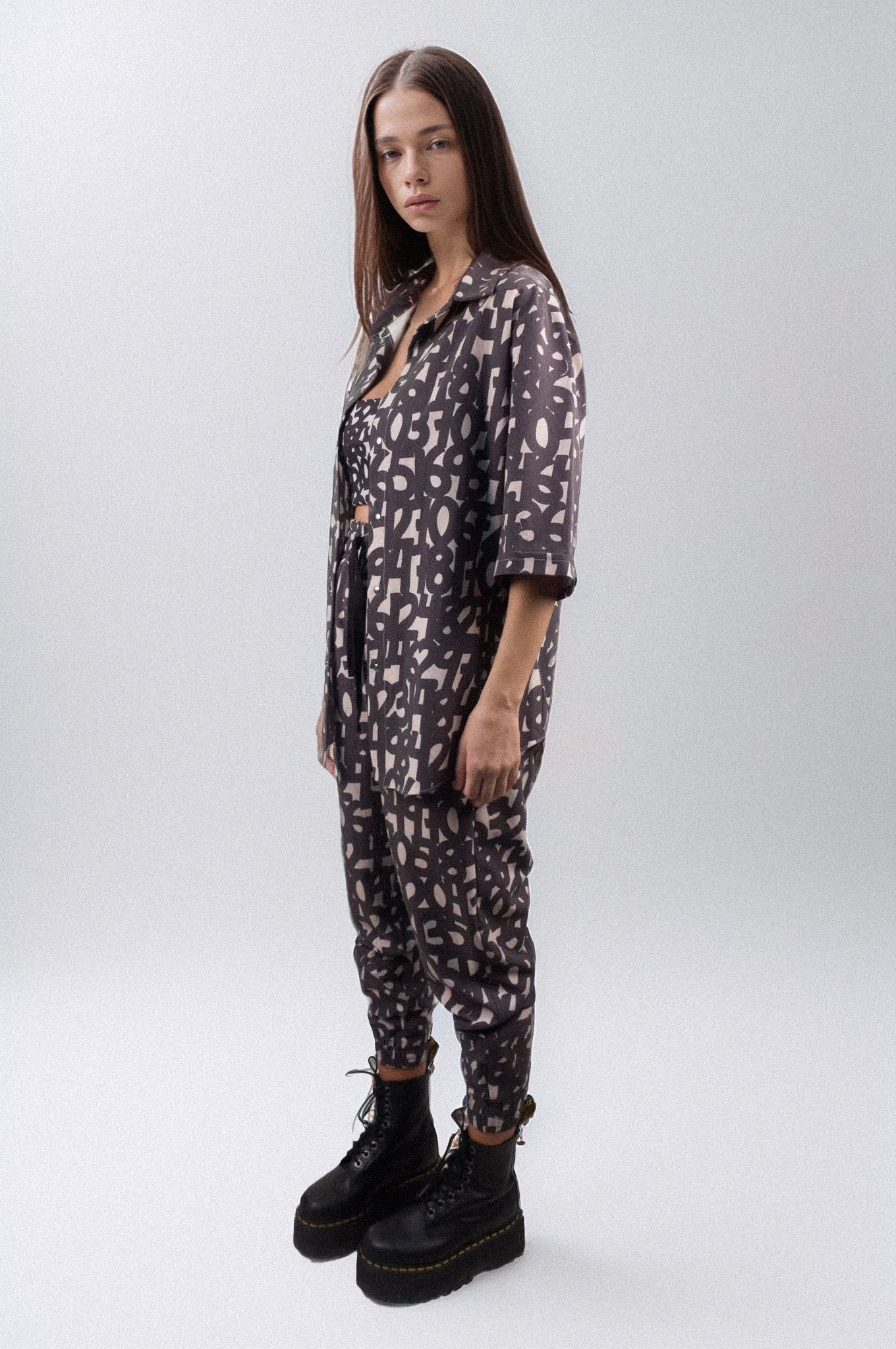 Set Numbers Short Sleeve Shirt, Pants & Top - MYS