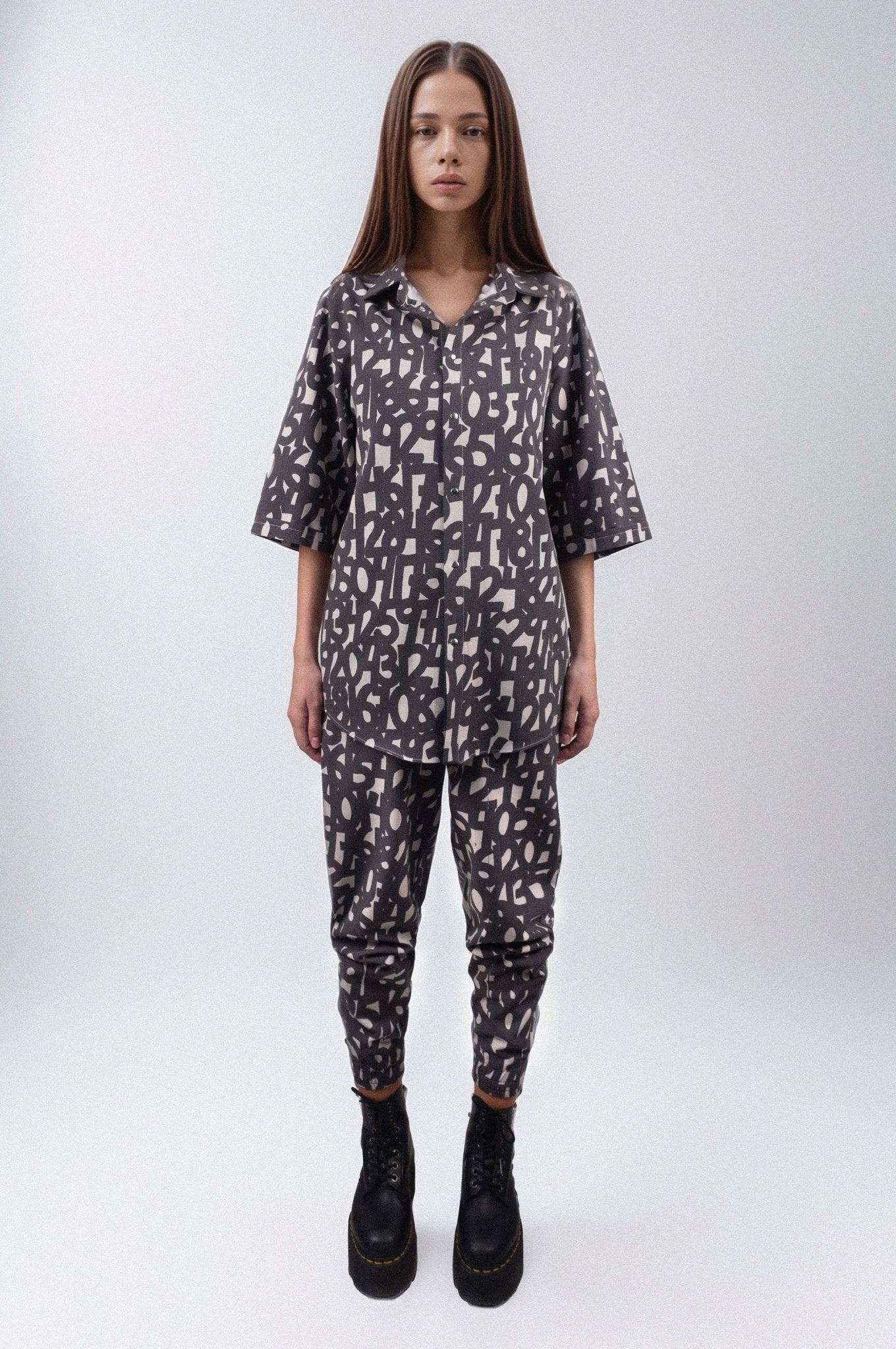 Set Numbers Short Sleeve Shirt, Pants & Top - MYS