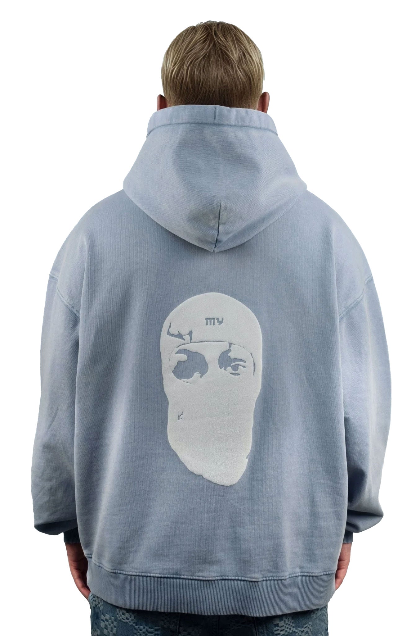 Oversized Vintage Shadow Gaze Hoodie