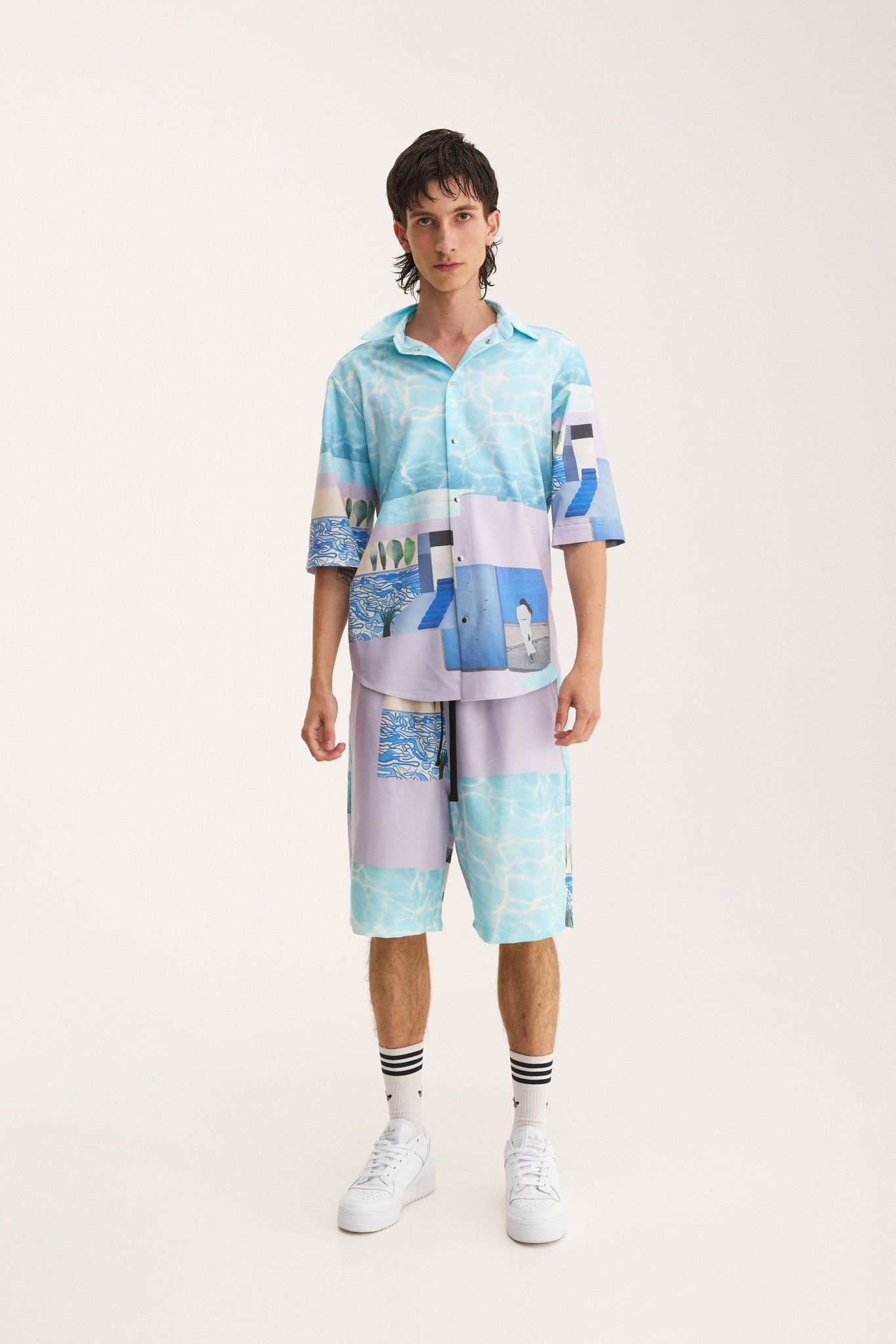 Short Sleeve Shirt Water (recycled fabric) - MYS